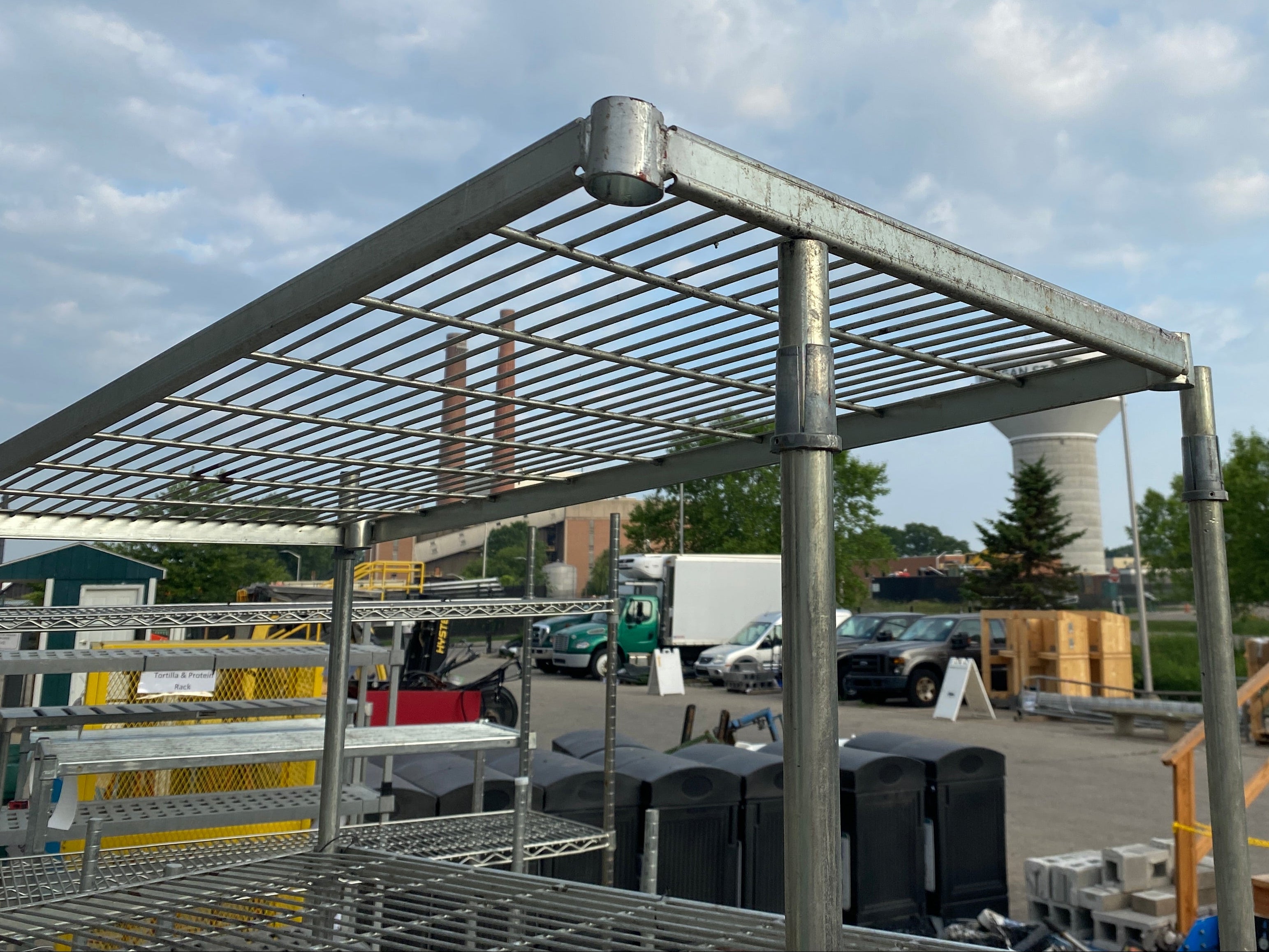 PostMaster Silver 5 Tier Shelf