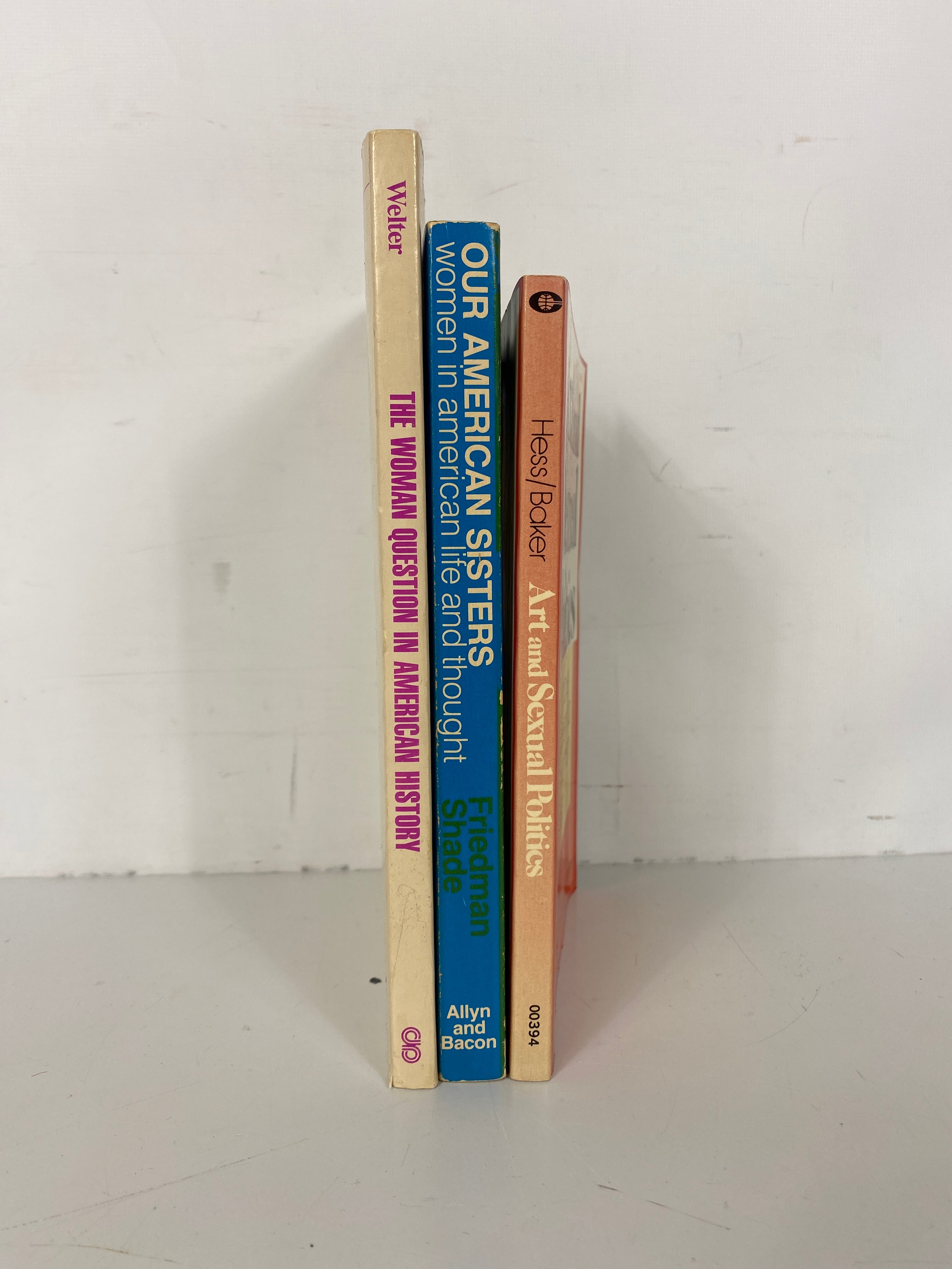 3 Vols: The Woman Question/Art & Sexual Politics/Our American Sisters 1973 SC