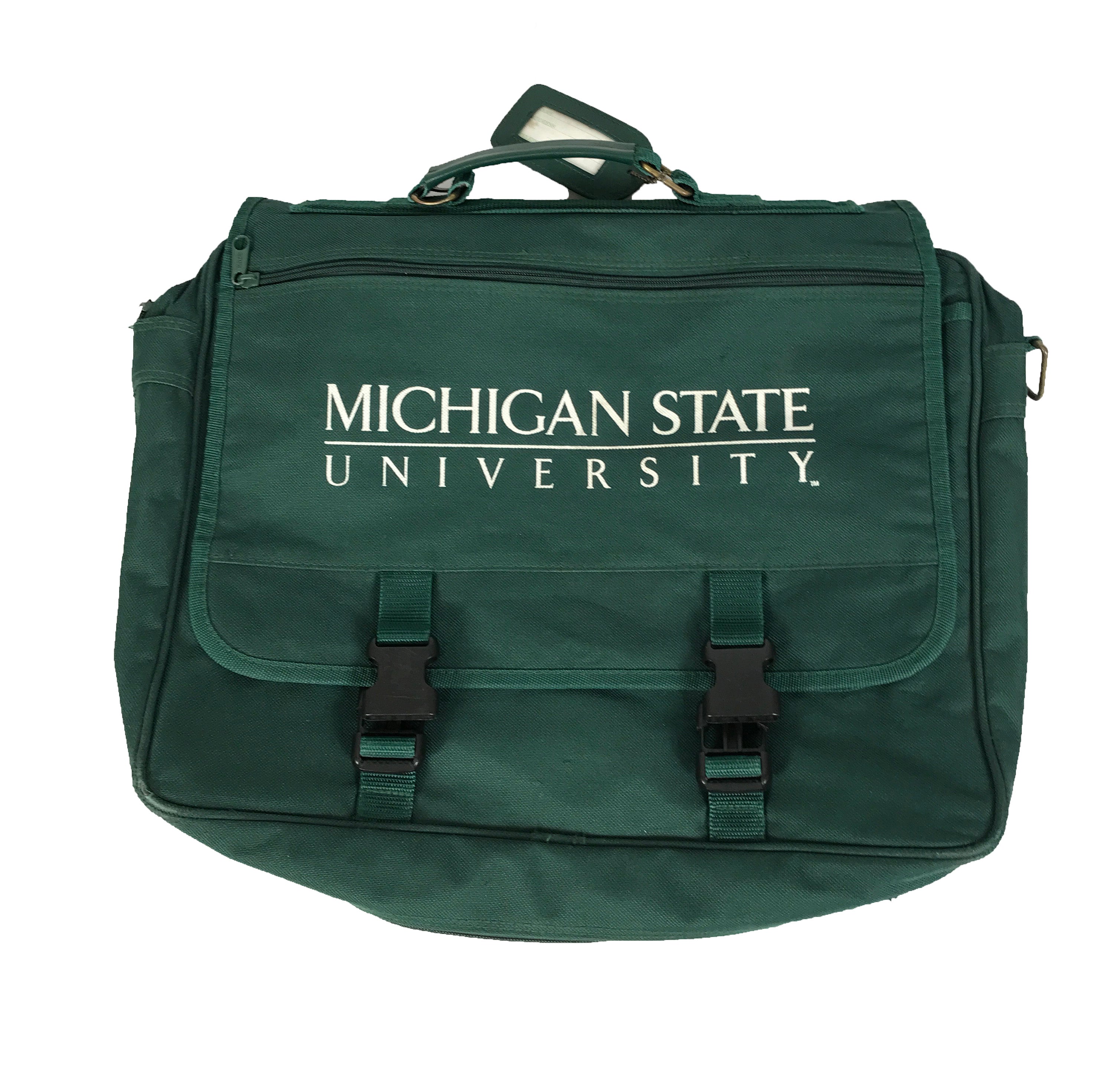 MSU Green Laptop Bag