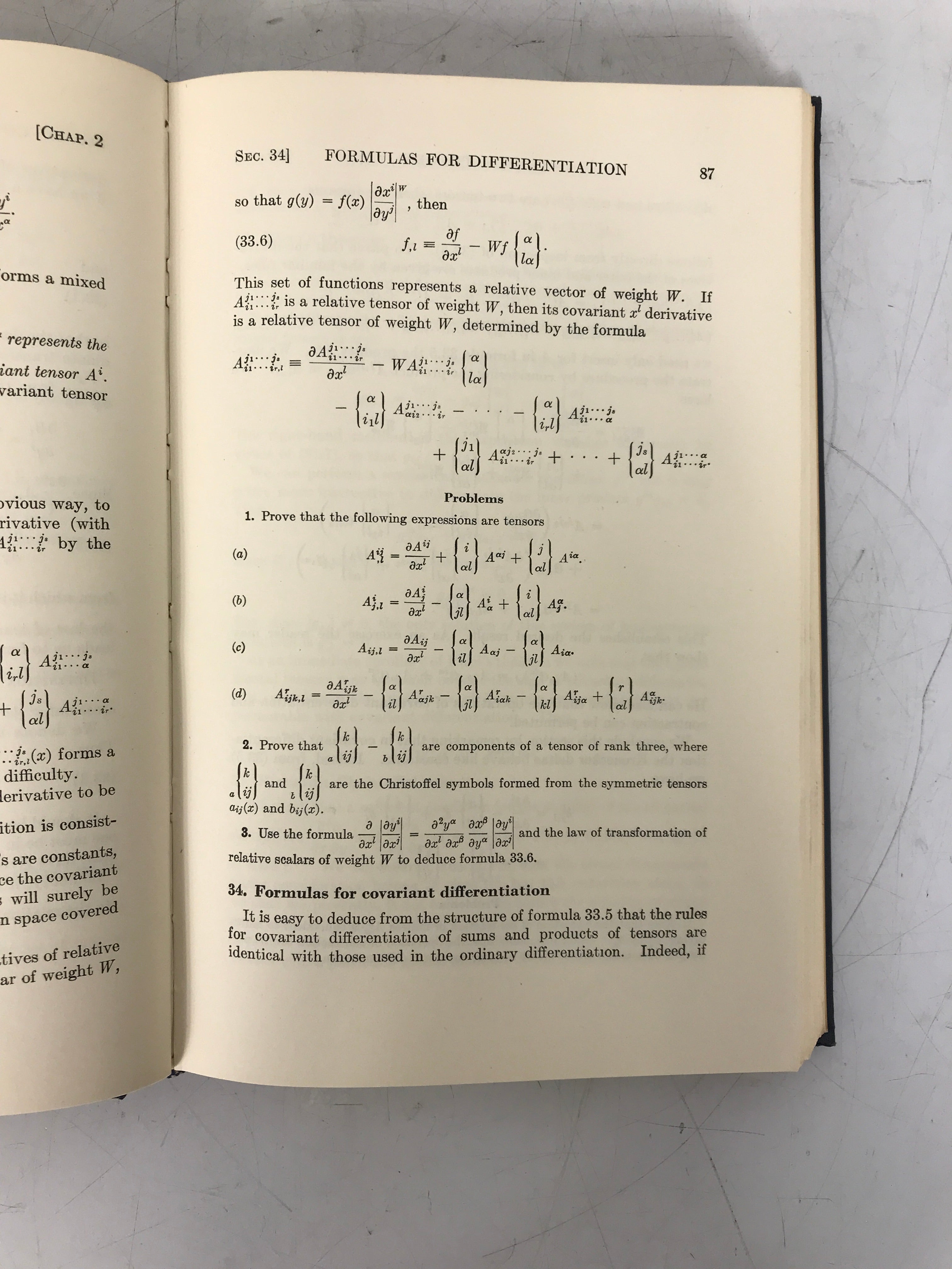 Tensor Analysis Theory & Applications Sokolnikoff 1951 HC