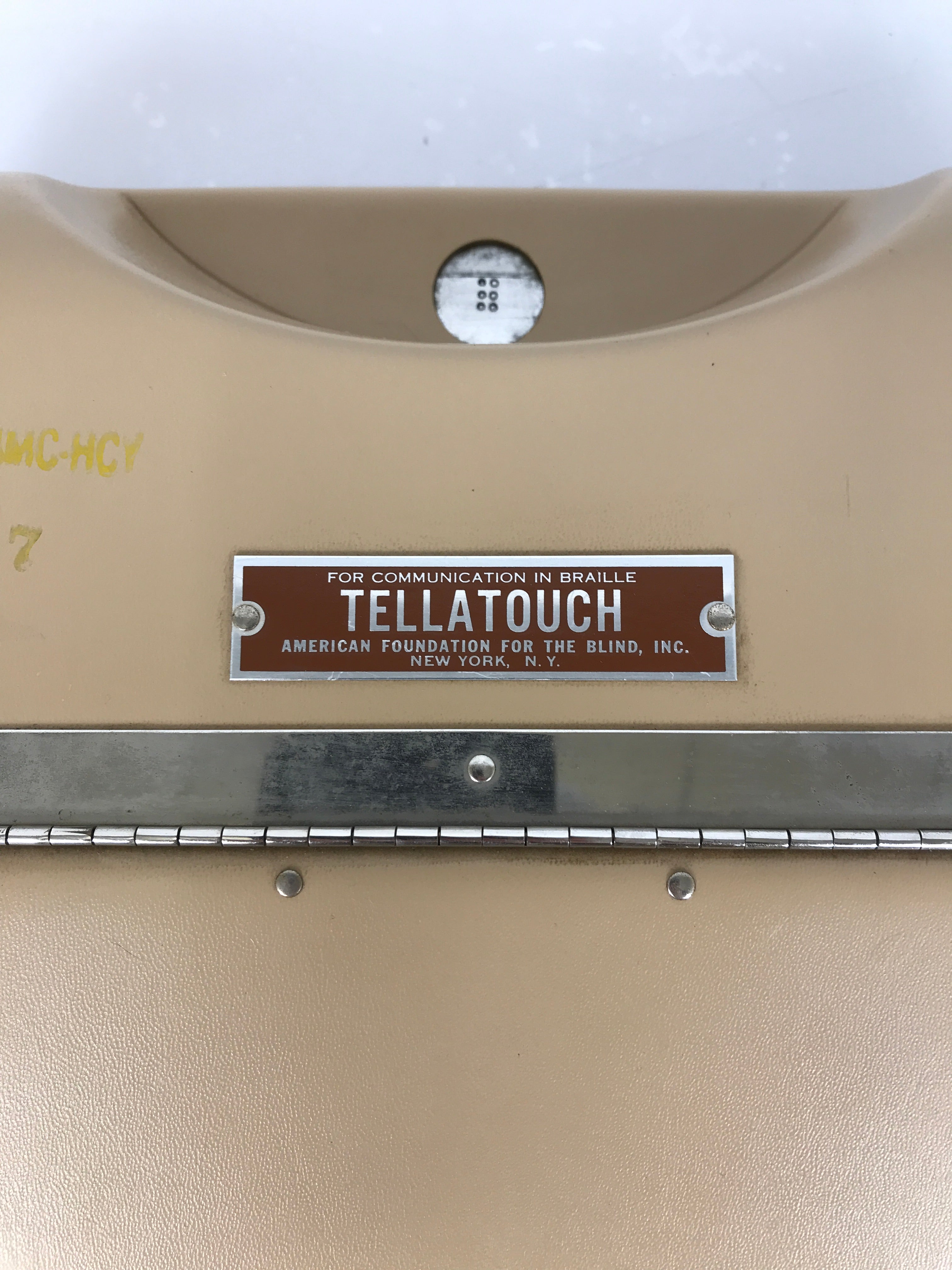 Scarce Vintage Tellatouch Braille Communication Machine