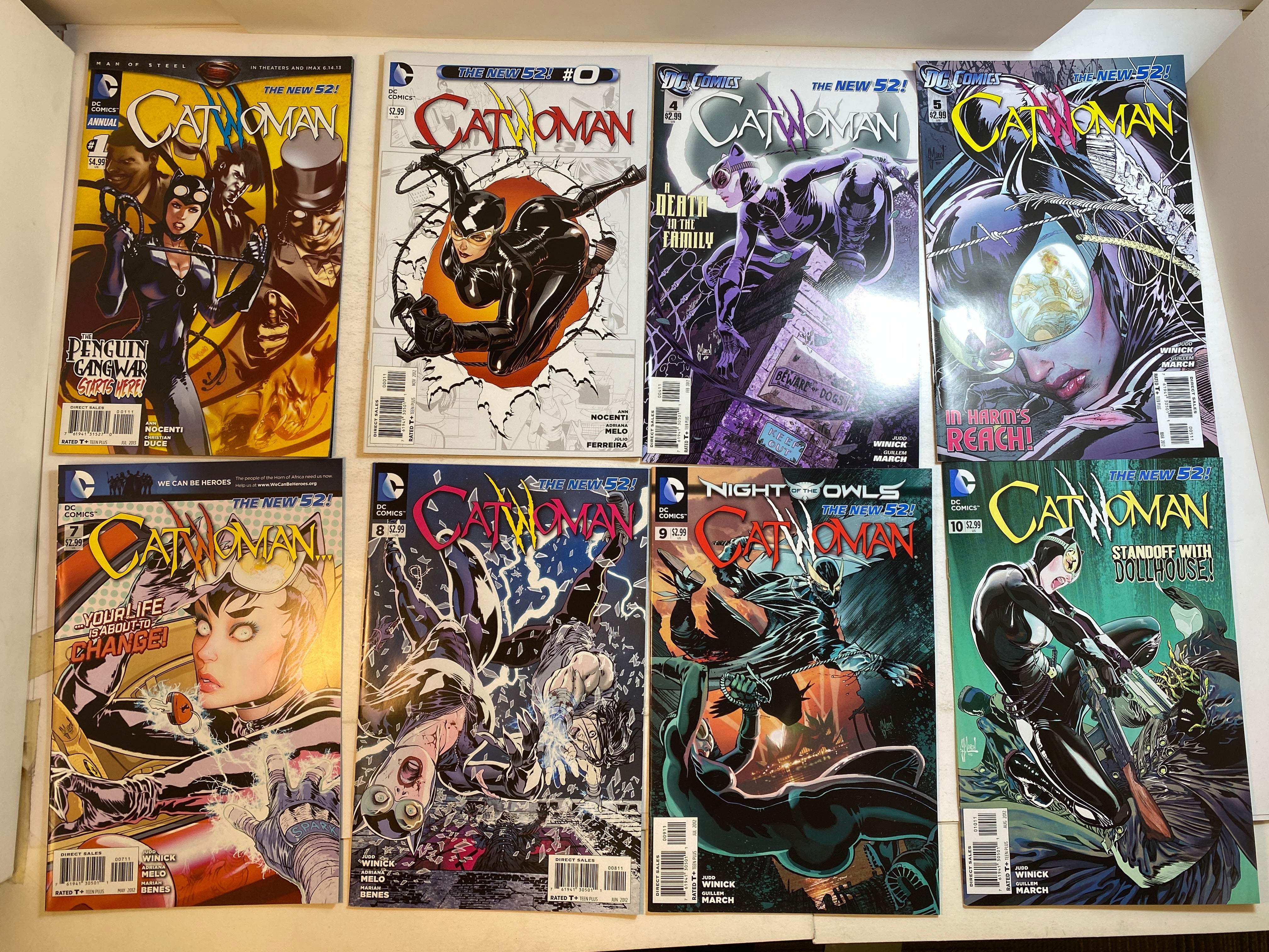 Lot of 31 Catwoman Comics DC 2012-2013