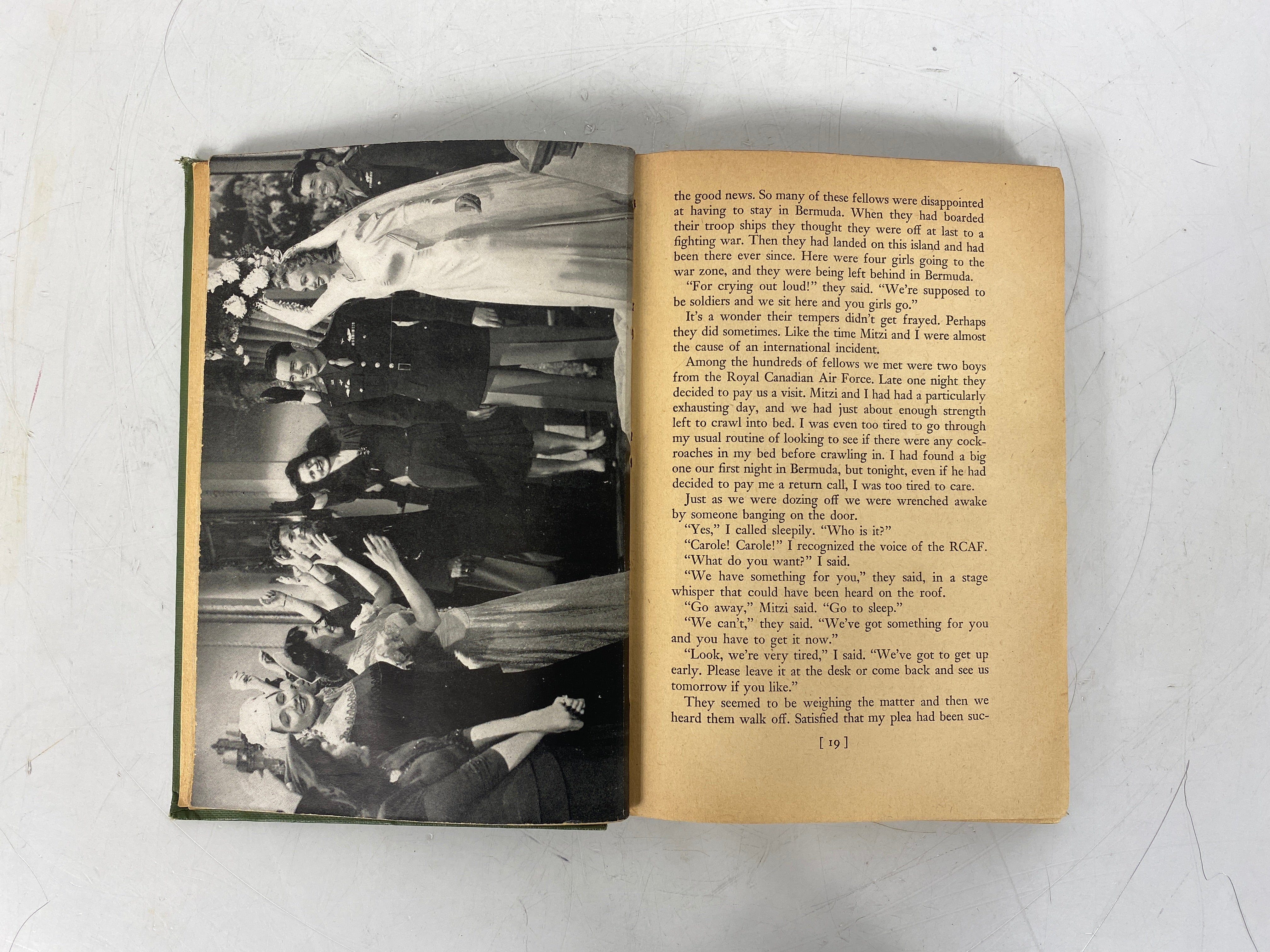 Four Jills in a Jeep by Carole Landis 1945 3rd Printing Vintage HC