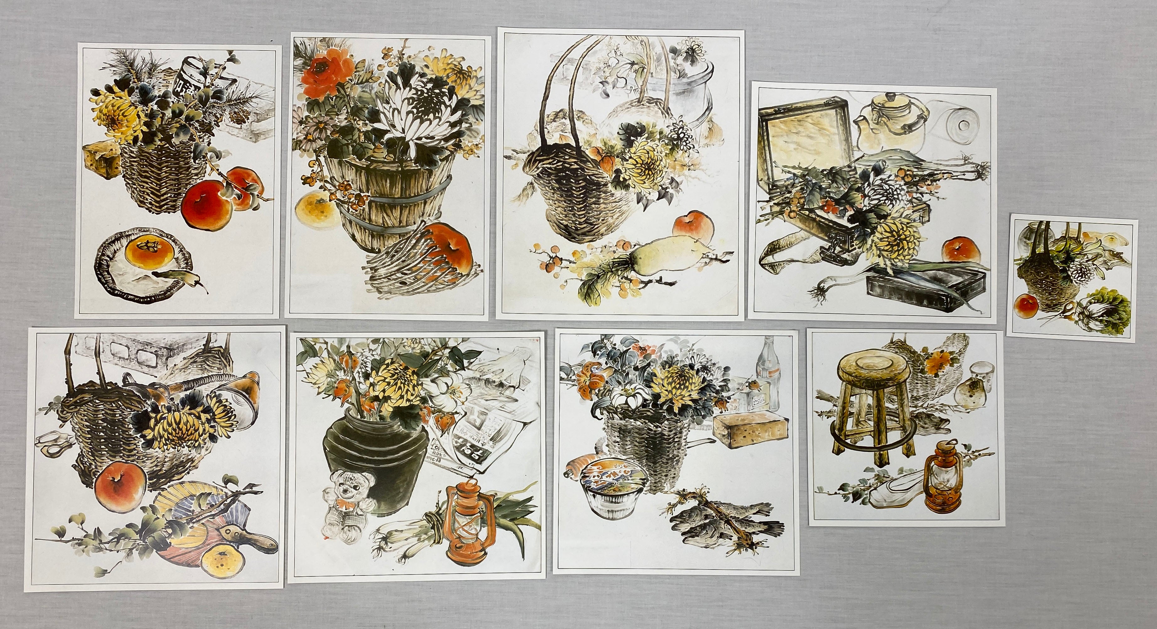 Oriental Painting Watercolors by Jaewon