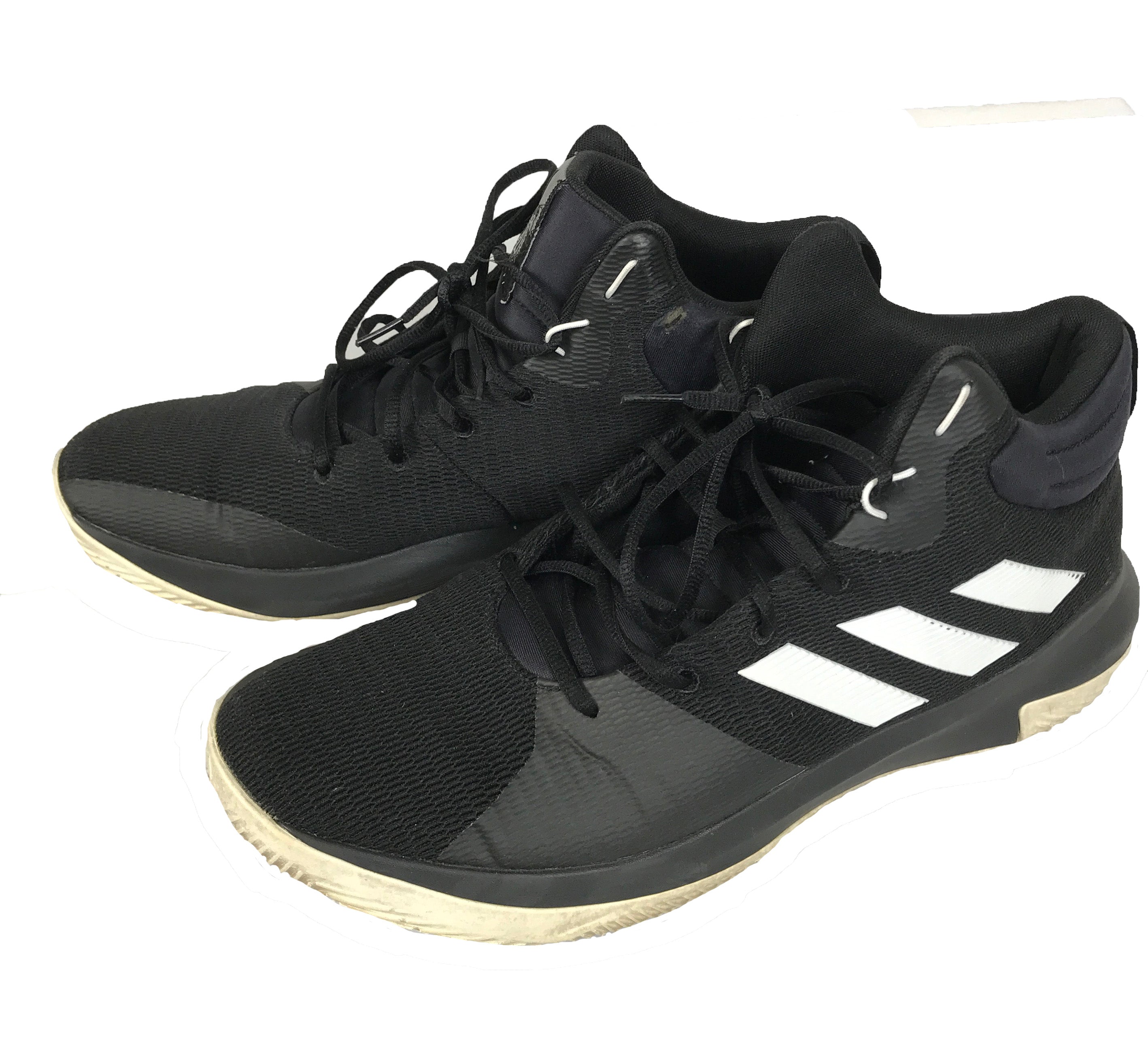 Adidas Black Basketball Shoes Men's Size 14