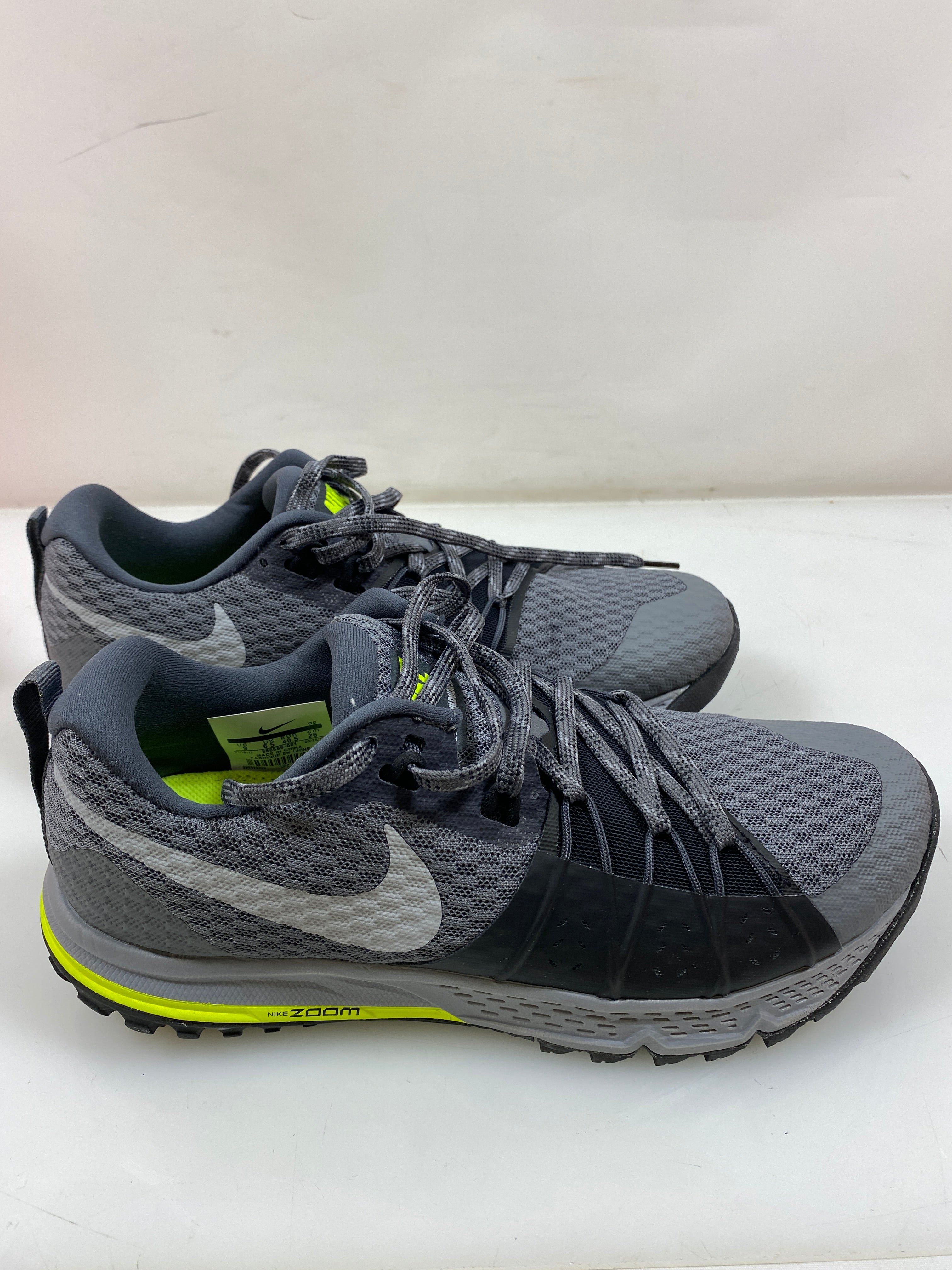 Women's Nike Air Zoom Wildhorse 4 Dark Grey Running Shoes Size 9