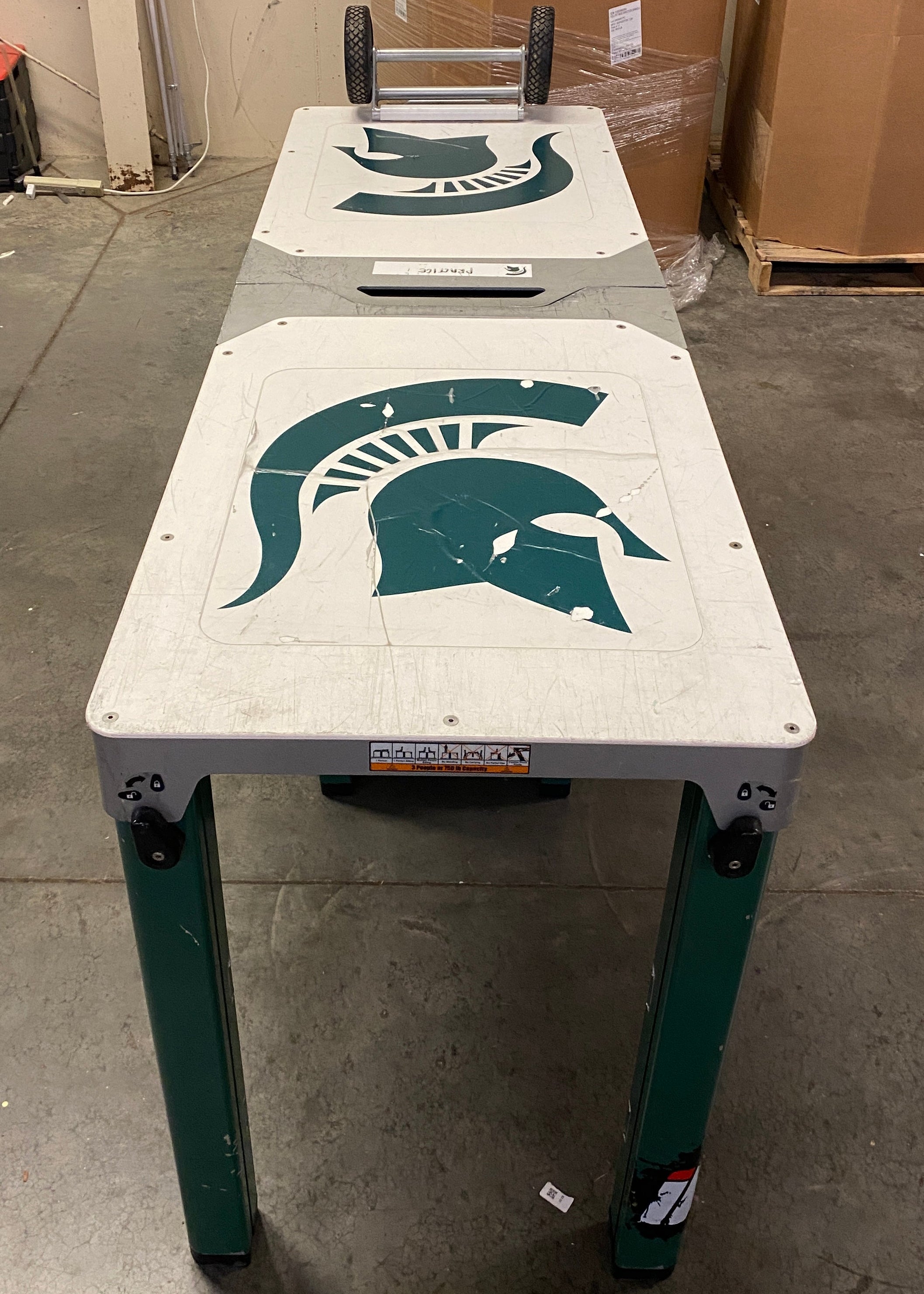 IA Medic XL #MT1000 Folding Rolling Table #1