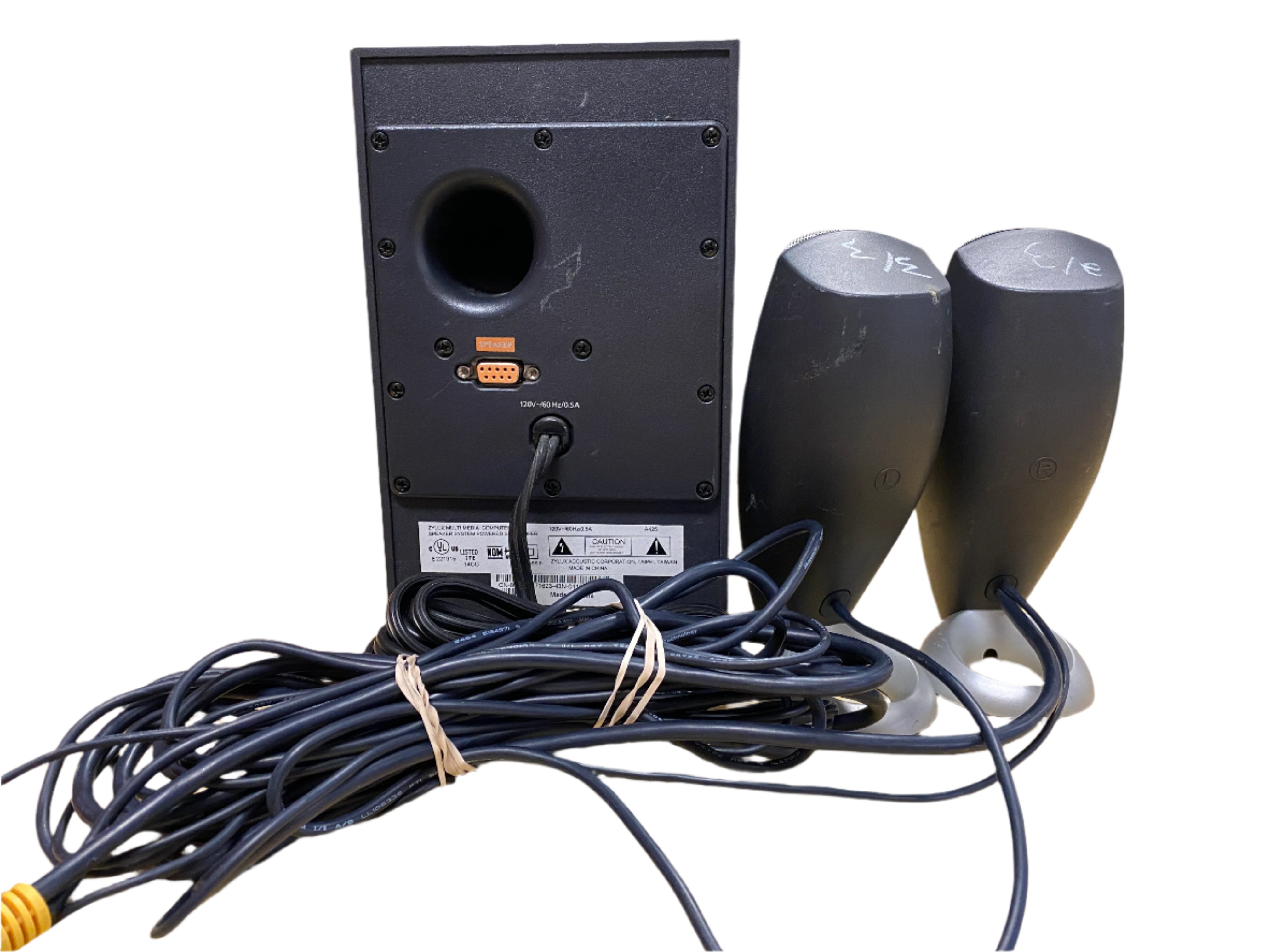 Dell A425 Zylux Multimedia Computer Speaker System