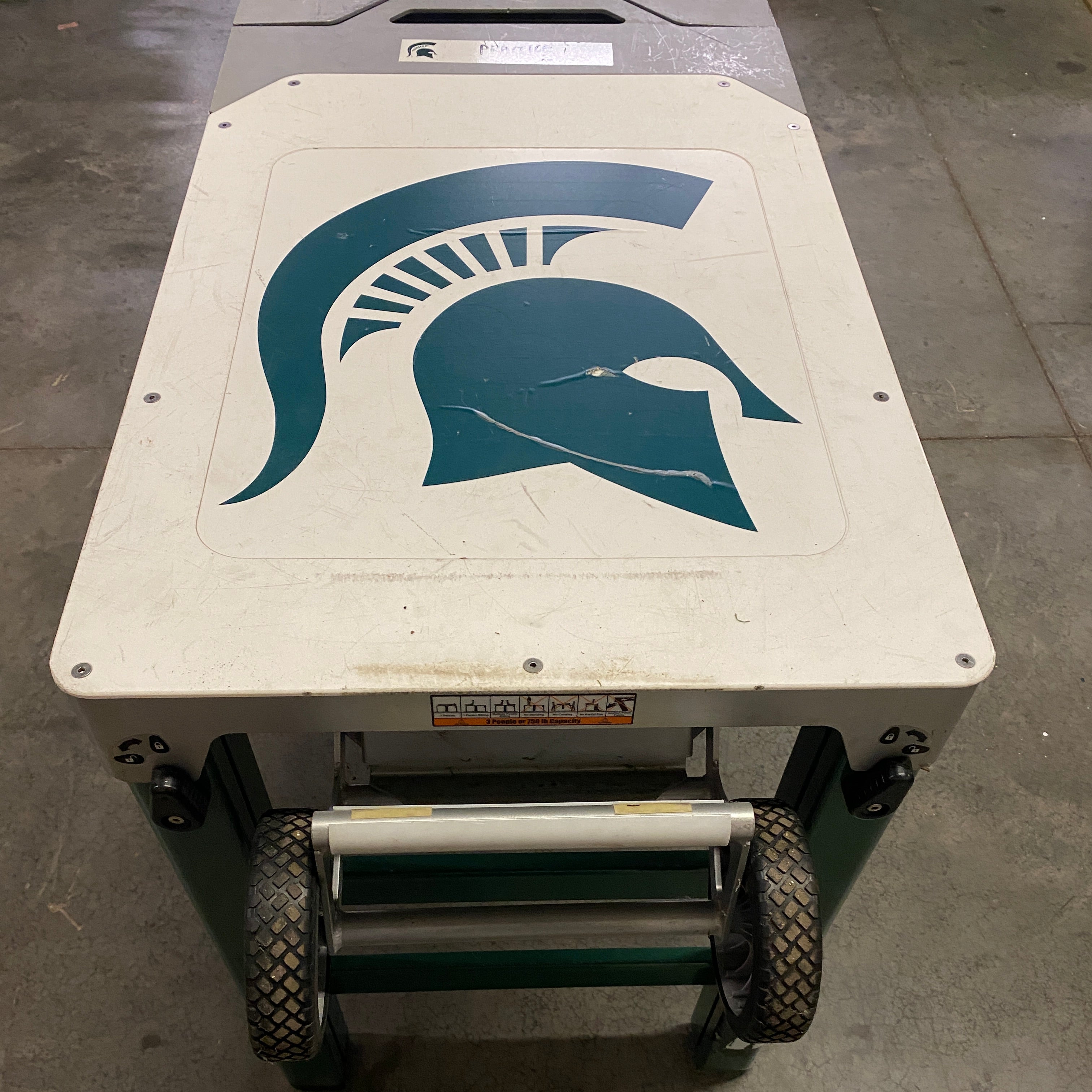 IA Medic XL #MT1000 Folding Rolling Table #1
