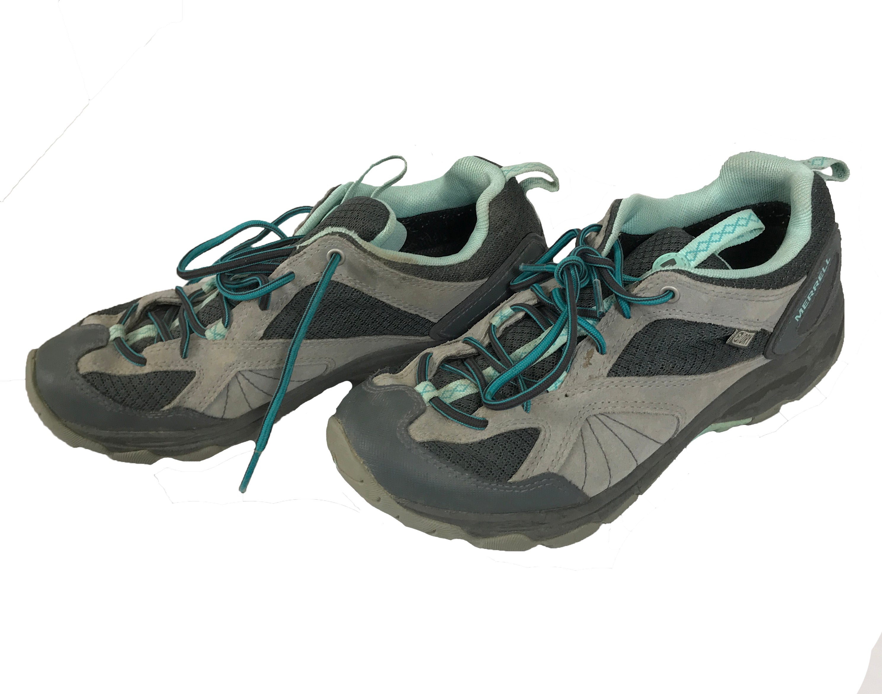 Merrell Blue Hiking Shoes Women's Size 7