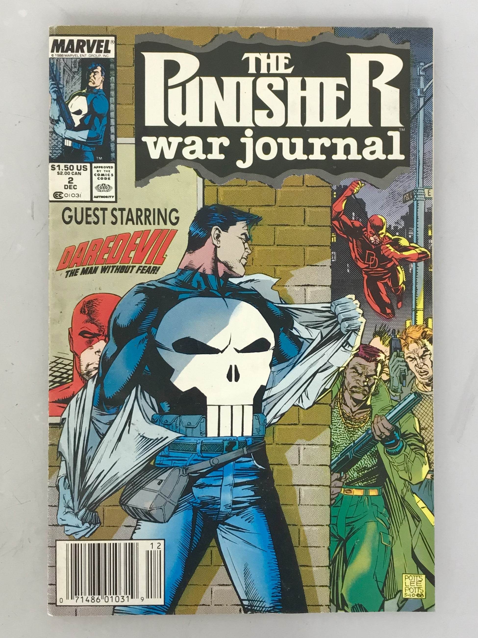 The Punisher War Journal 2 1988