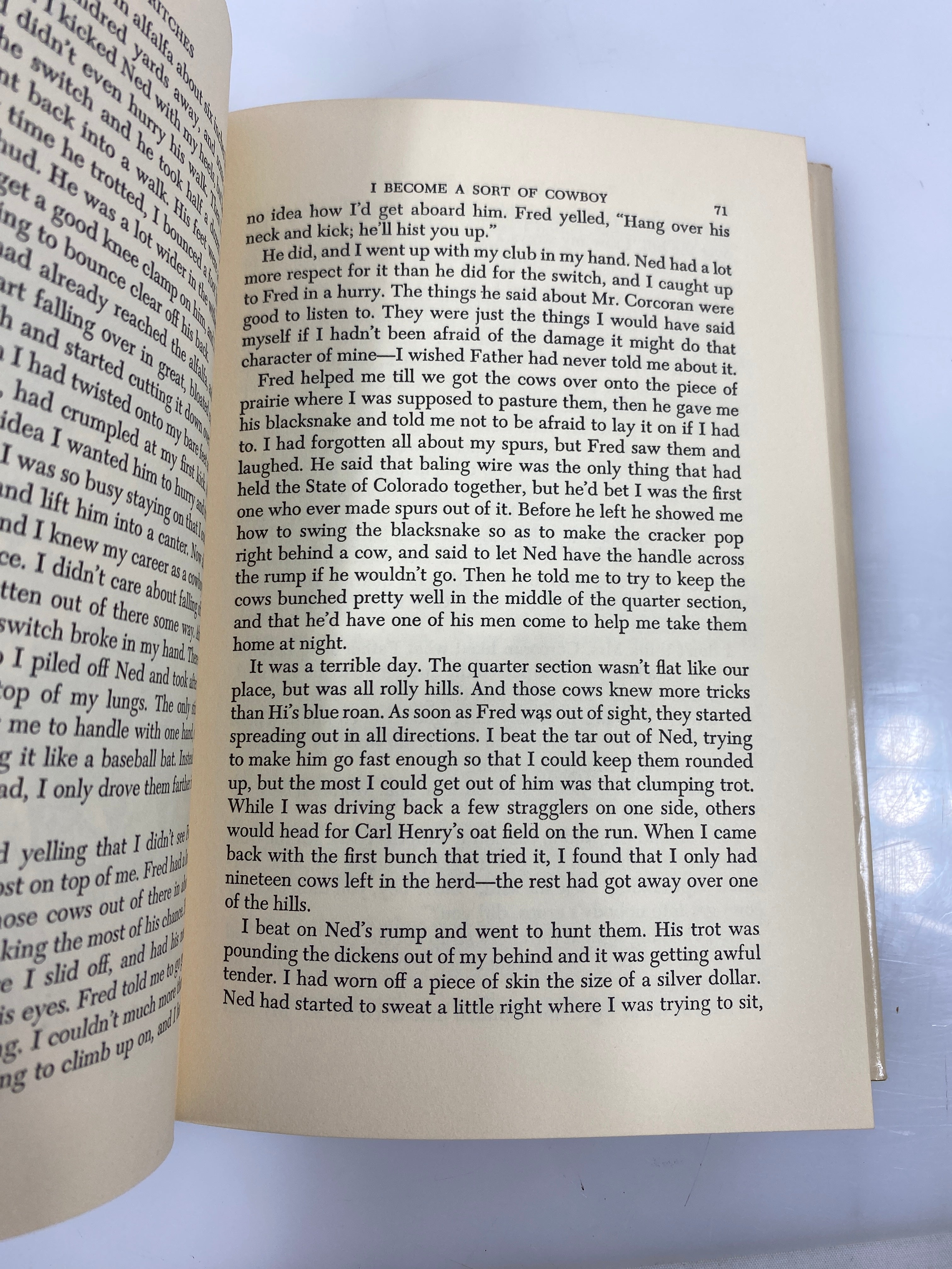 Little Britches by Ralph Moody 1962 HCDJ