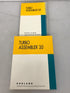 Lot of 2 Turbo Assembler 3.0 Quick Reference Guide/Turbo Debugger 3.0 1991 SC