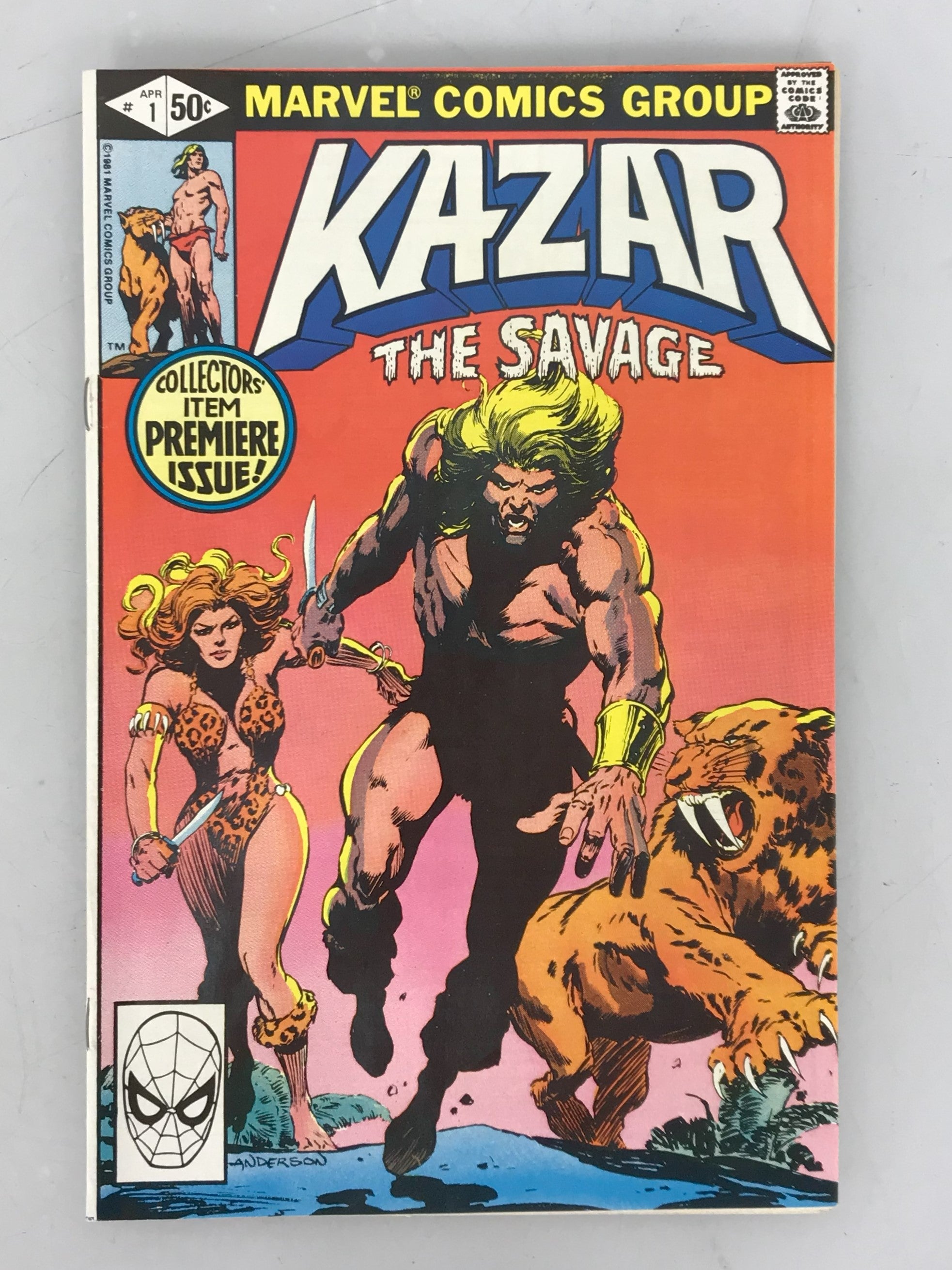 Ka-zar The Savage 1 1981