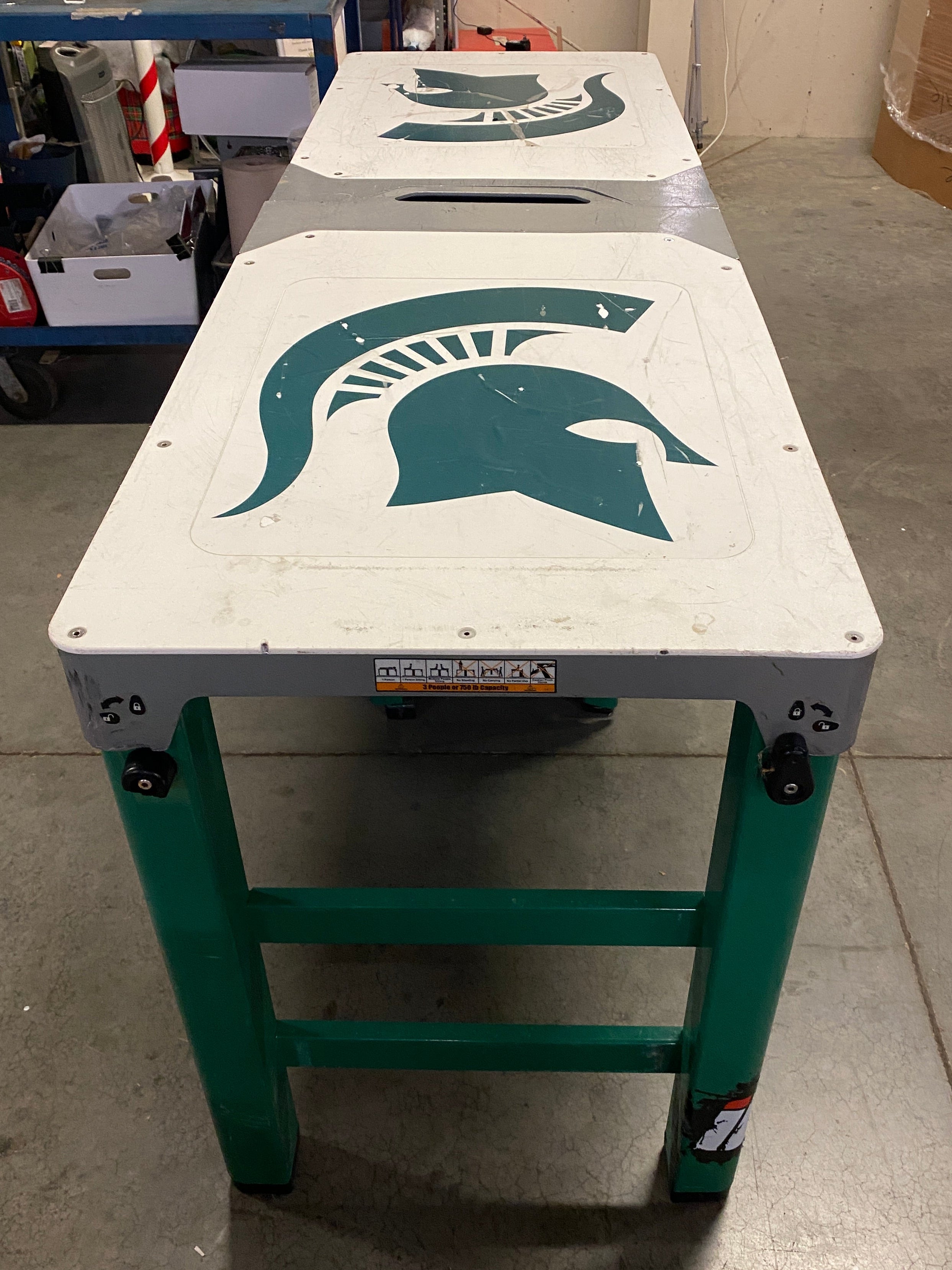 IA Medic XL #MT1000 Folding Rolling Table #2