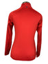 Nike Red Full-Zip Sweater Women's Size Small