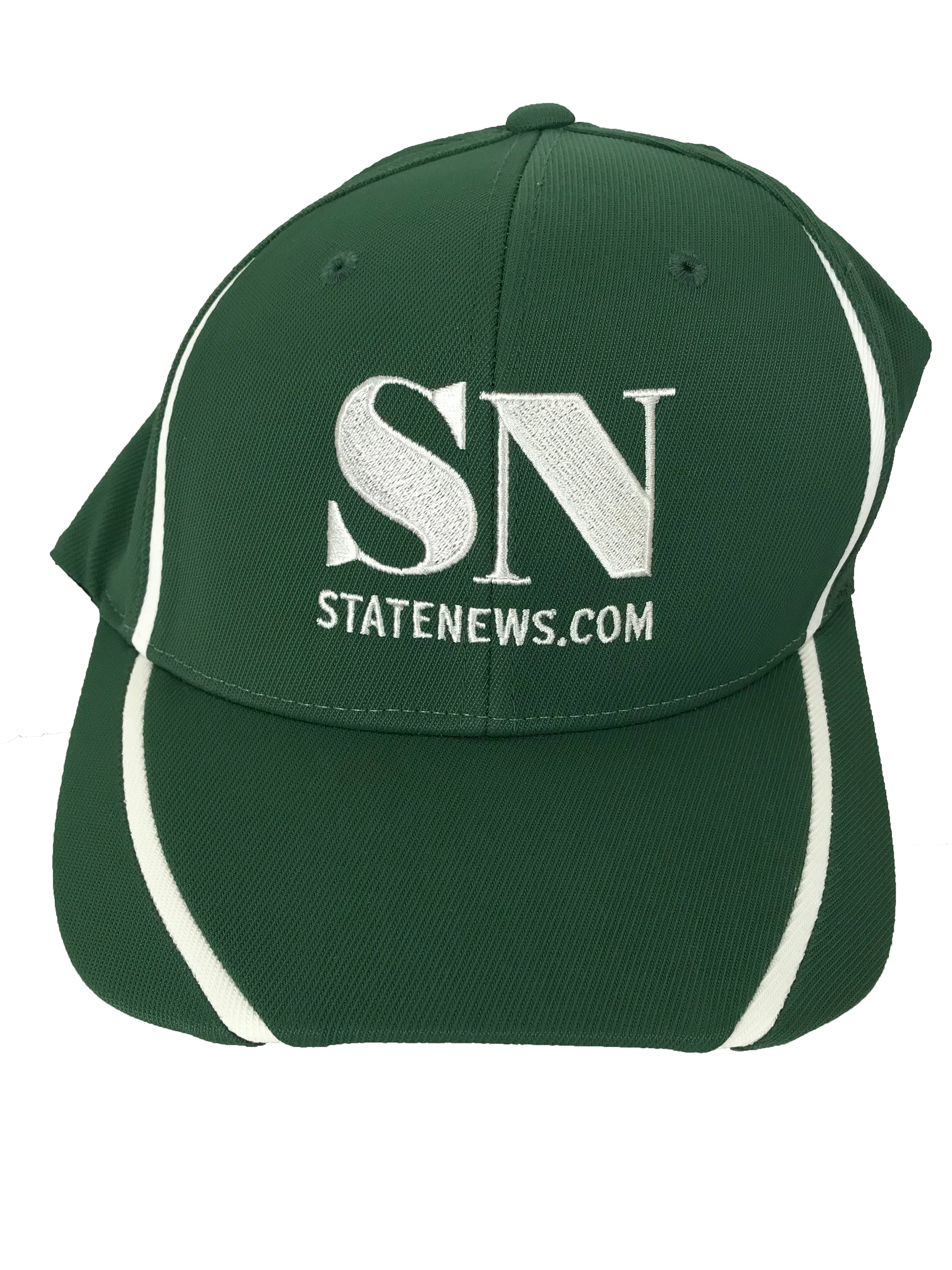 MSU Green State News Fitted Hat Unisex Size S/M