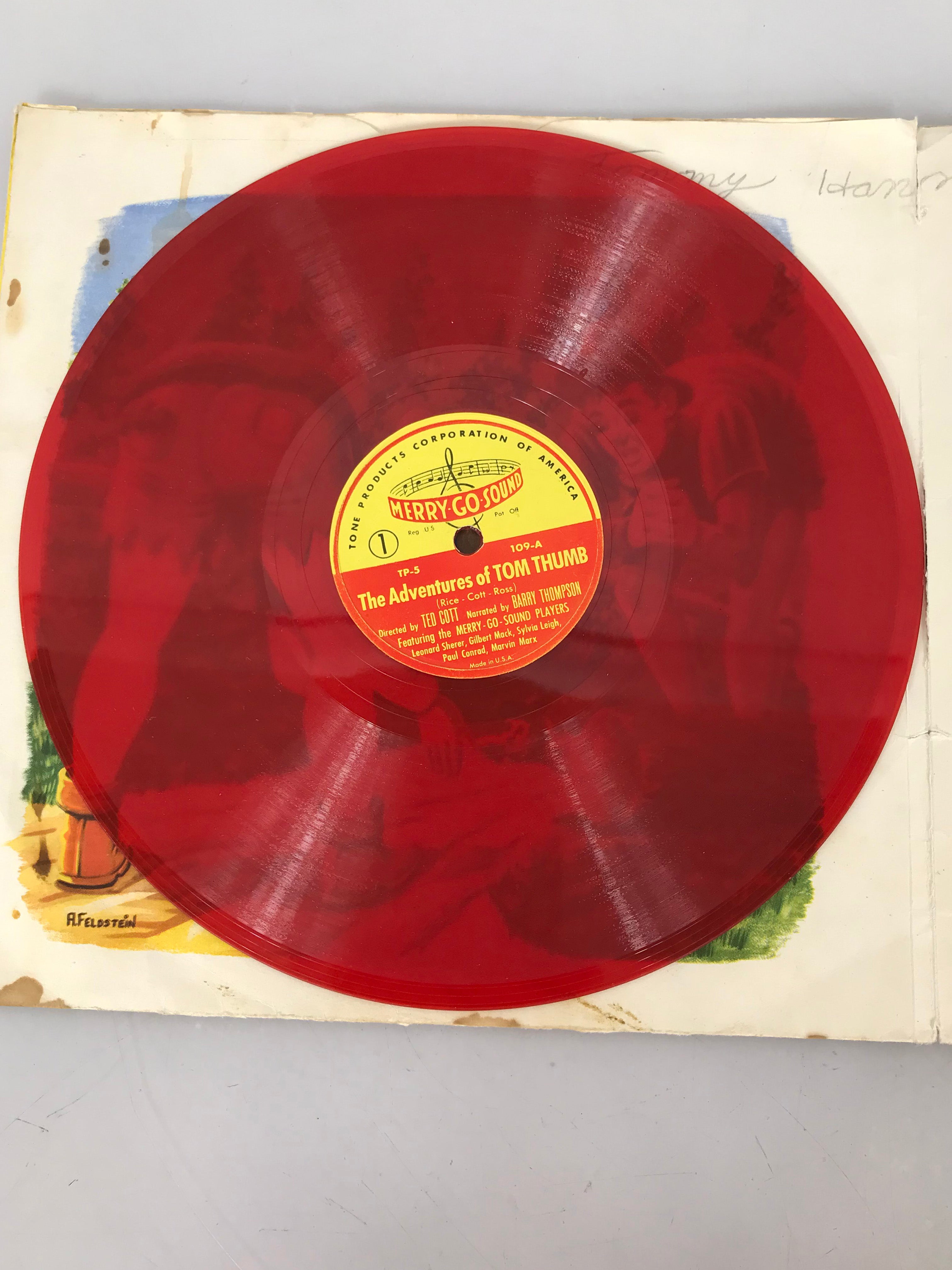 The Adventures of Tom Thumb 2 Record 10" 78 RPM