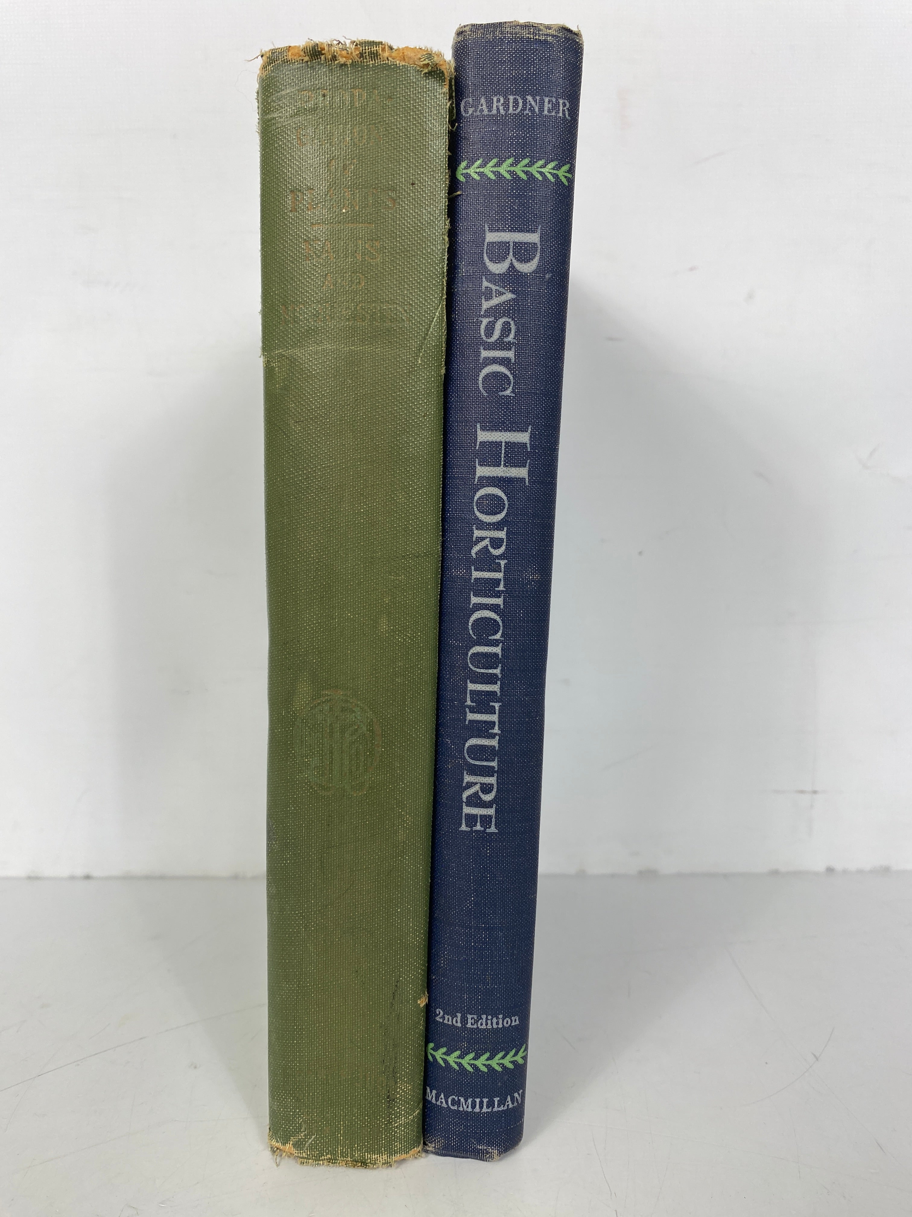 2 Volumes: Propagation of Plants (1942)/Basic Horticulture (1951) Vintage HC