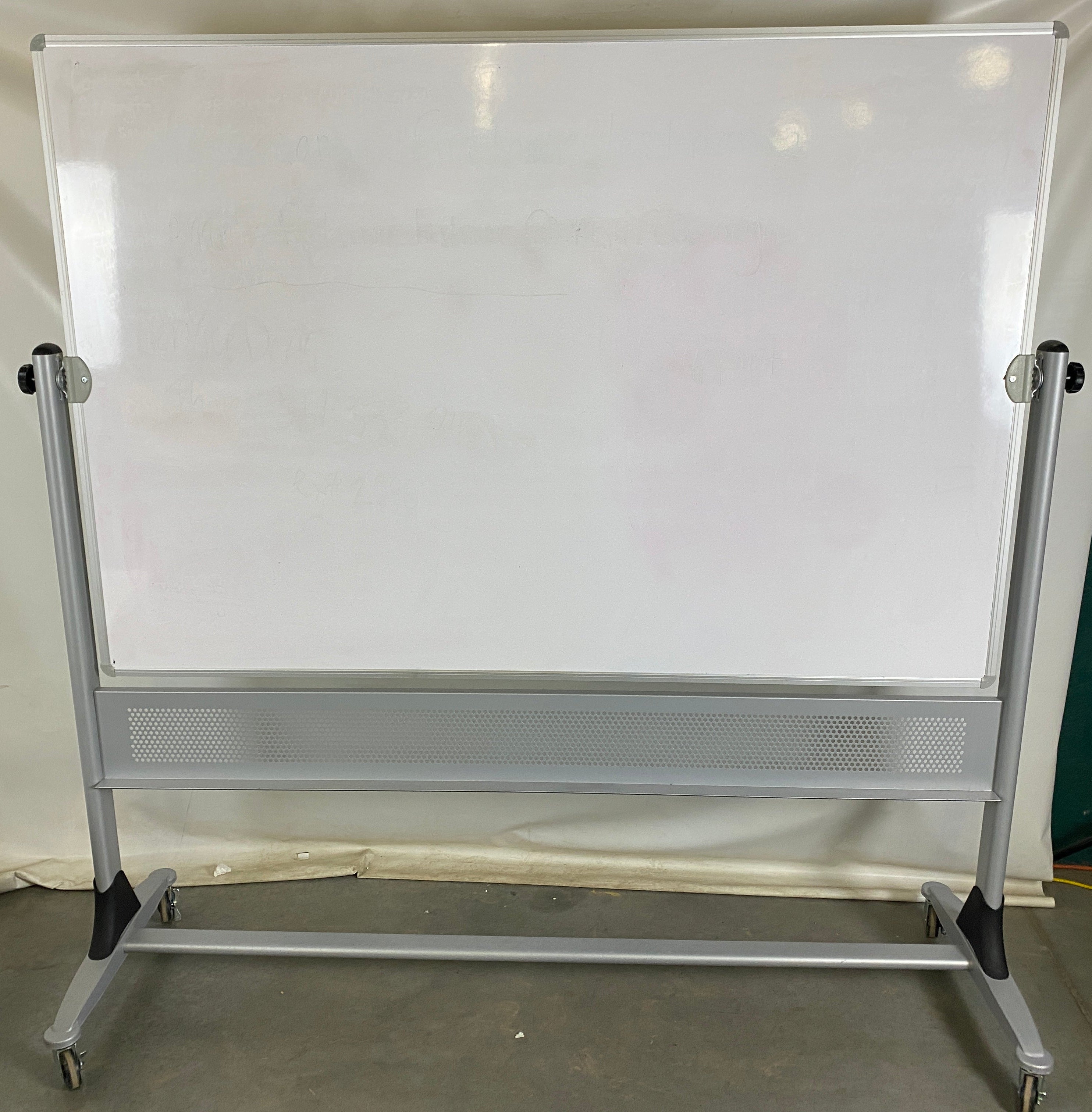 72in Portable/Rolling Double Sided Whiteboard with Tension Control