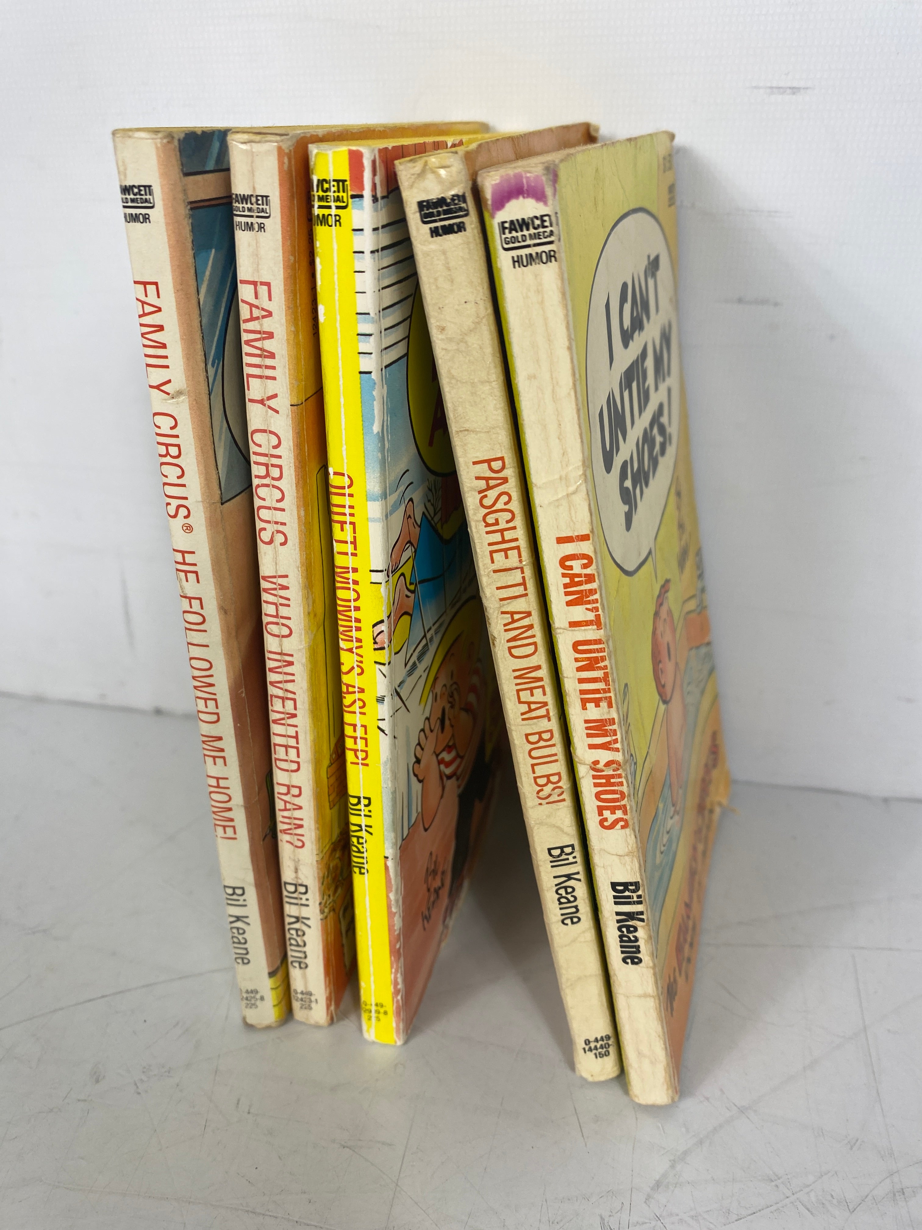 Lot of 5 Family Circus Paperback Books Bil Keane  SC