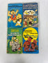 Lot of 4 Flintstones Paperback Books SC