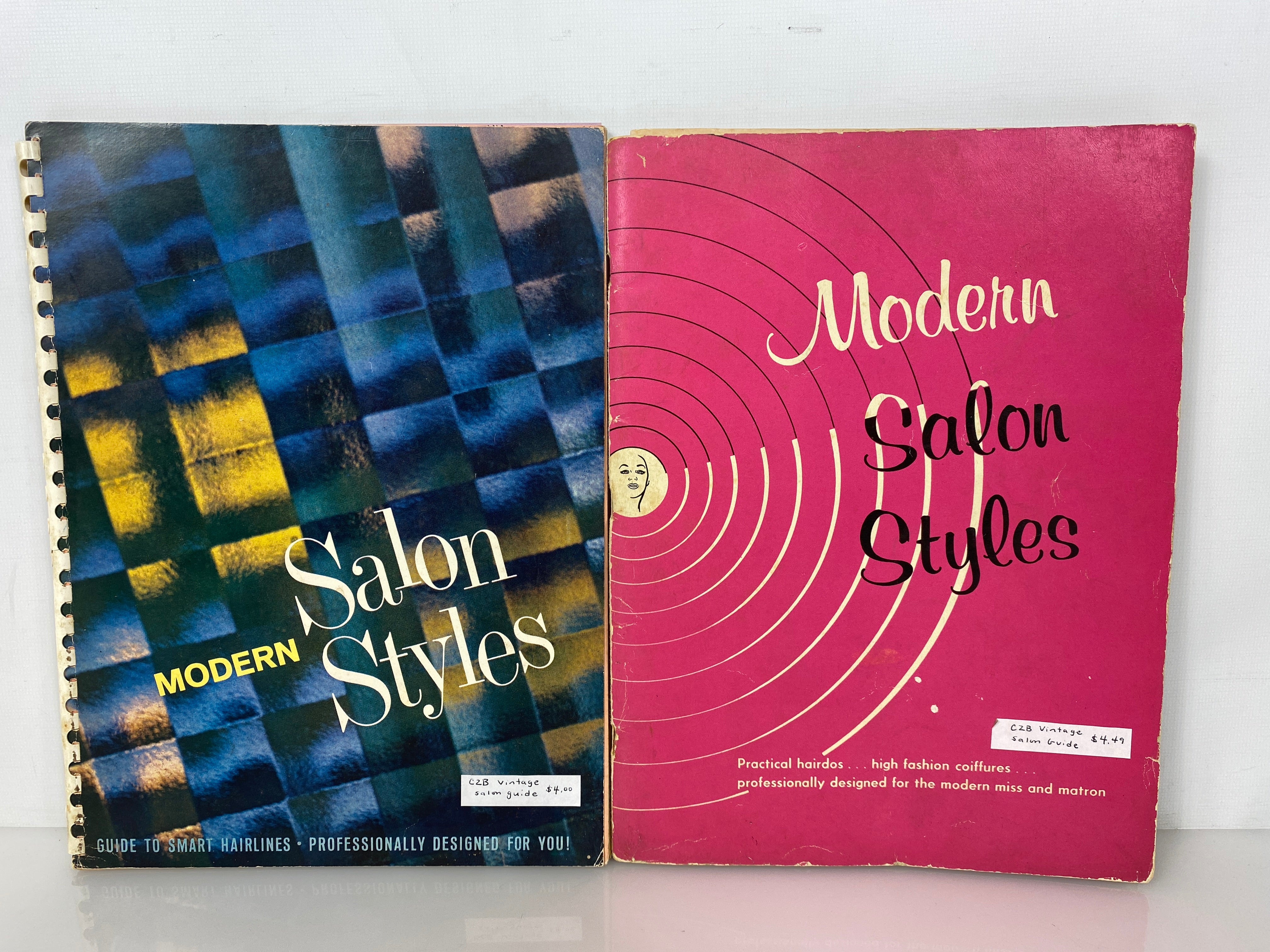 2 Volumes Modern Salon Styles 1960-1964 w Poster SC/Spiral Bound