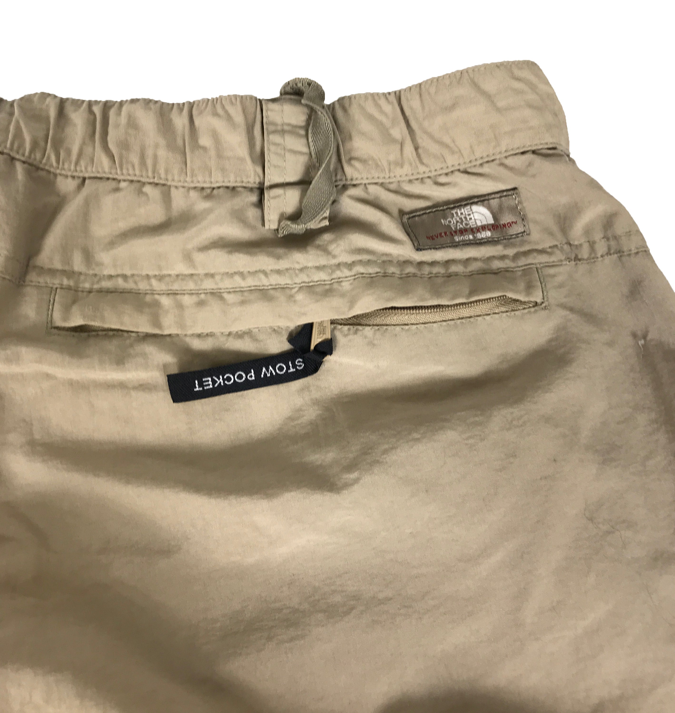 The North Face Khaki Zip Off Pants Men's Size XXL