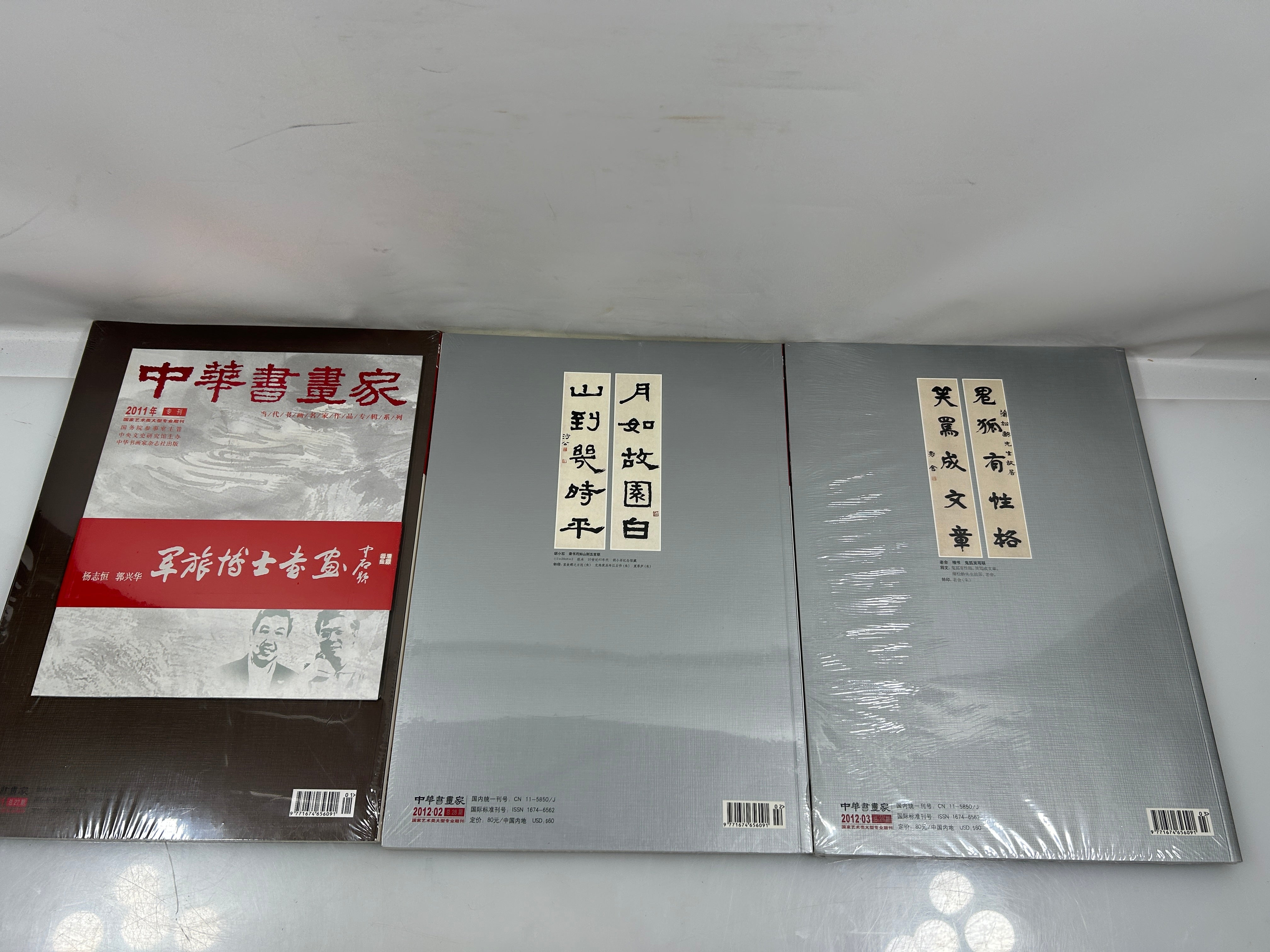 Set of 6 CHINESE Calligraphers & Painters Magazines January 2010-June 2012