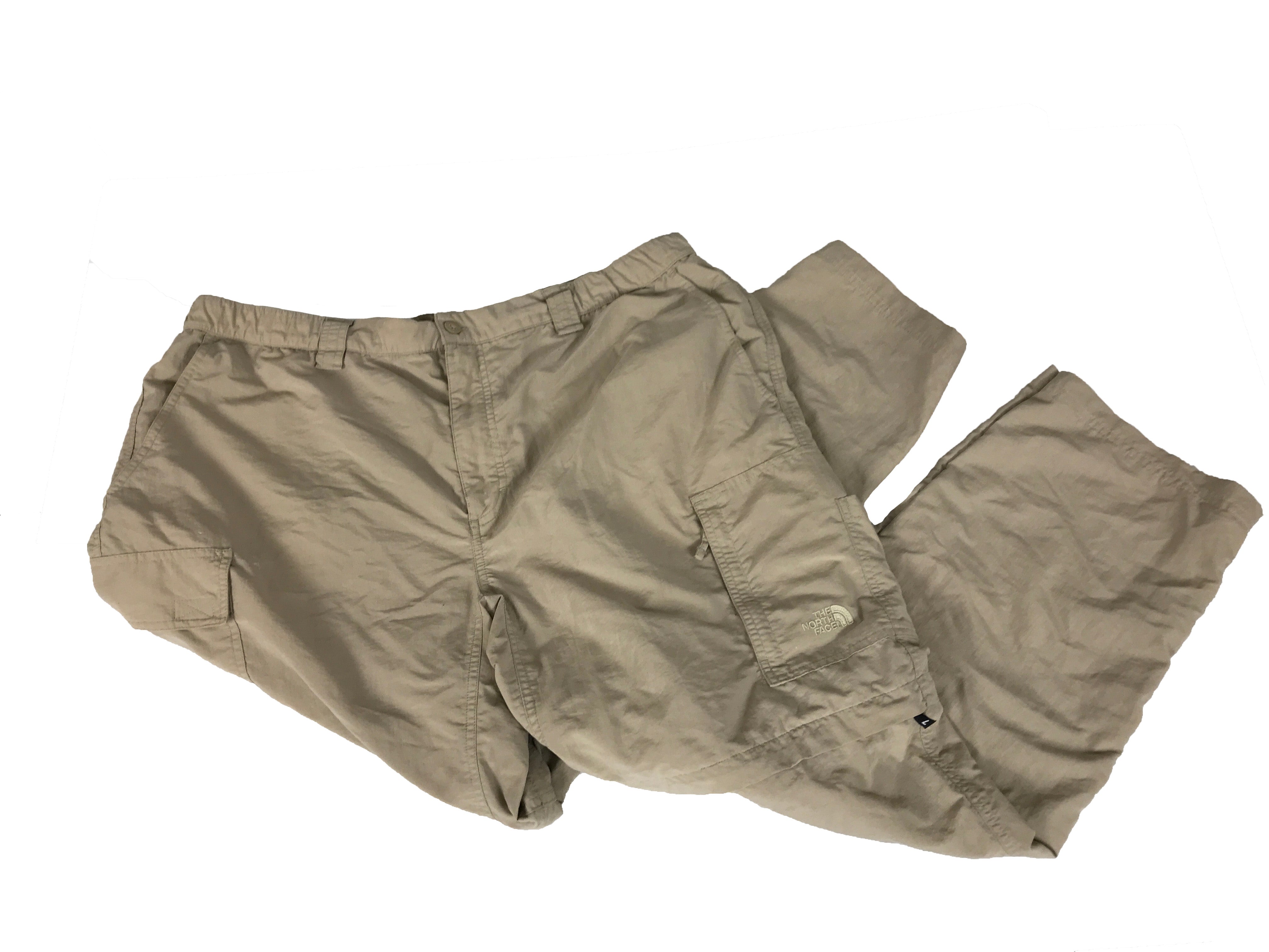 The North Face Khaki Zip Off Pants Men's Size XXL