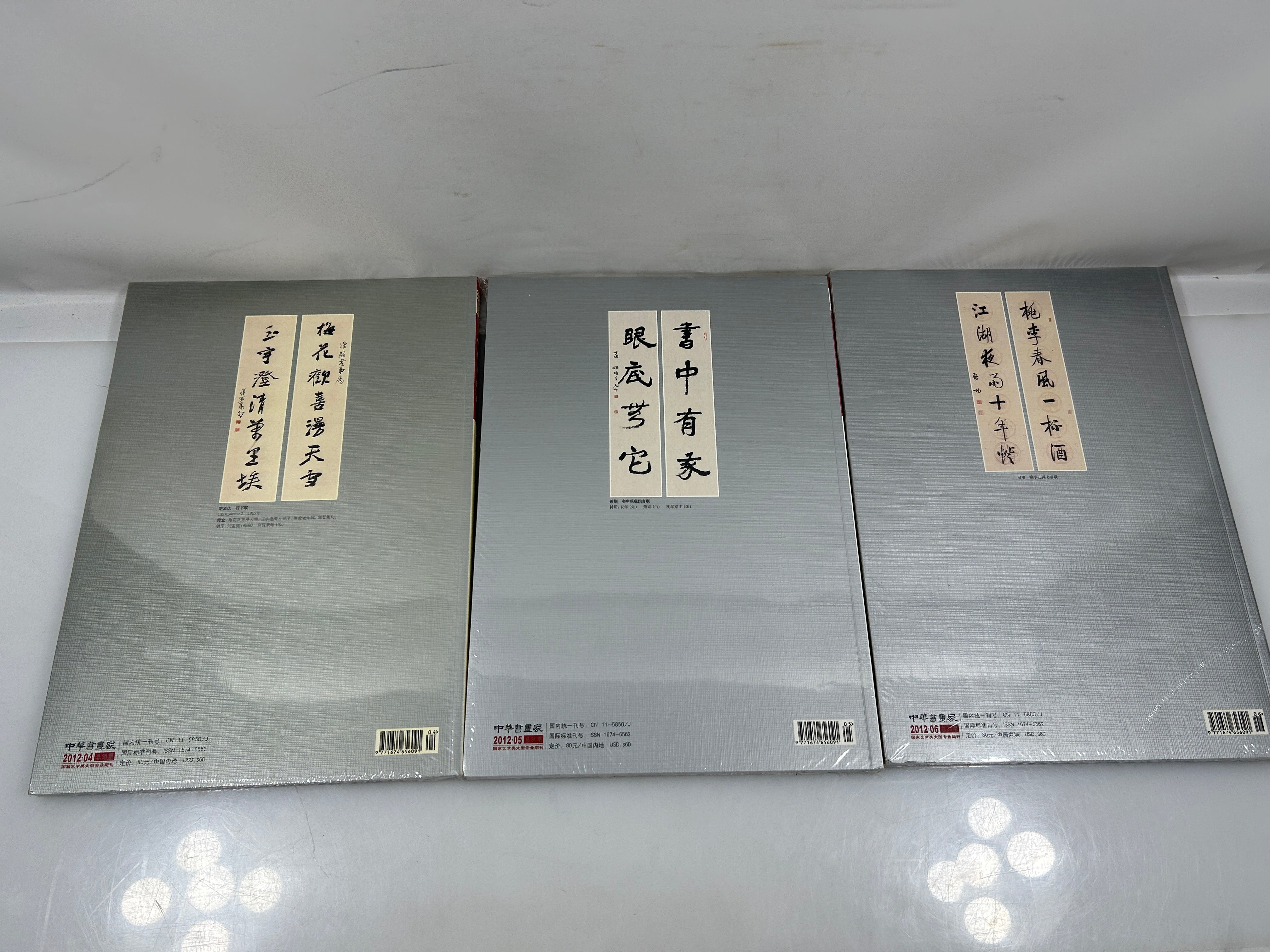 Set of 6 CHINESE Calligraphers & Painters Magazines January 2010-June 2012