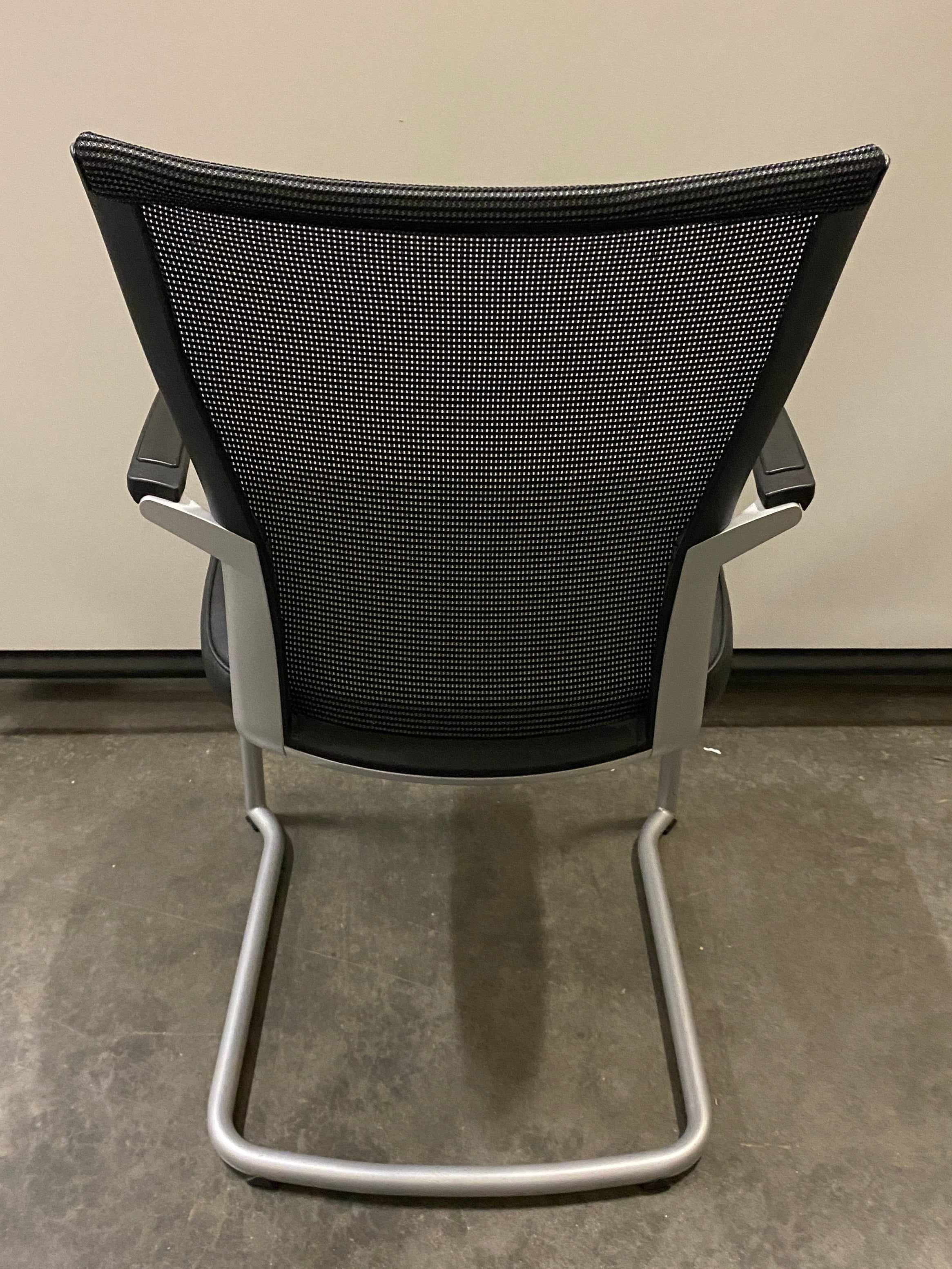 Haworth #060821 Black Metal Frame Chair