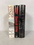 3 Stephen King 1st Editions: Hearts in Atlantis/Gerald's Game/Black House HCDJ