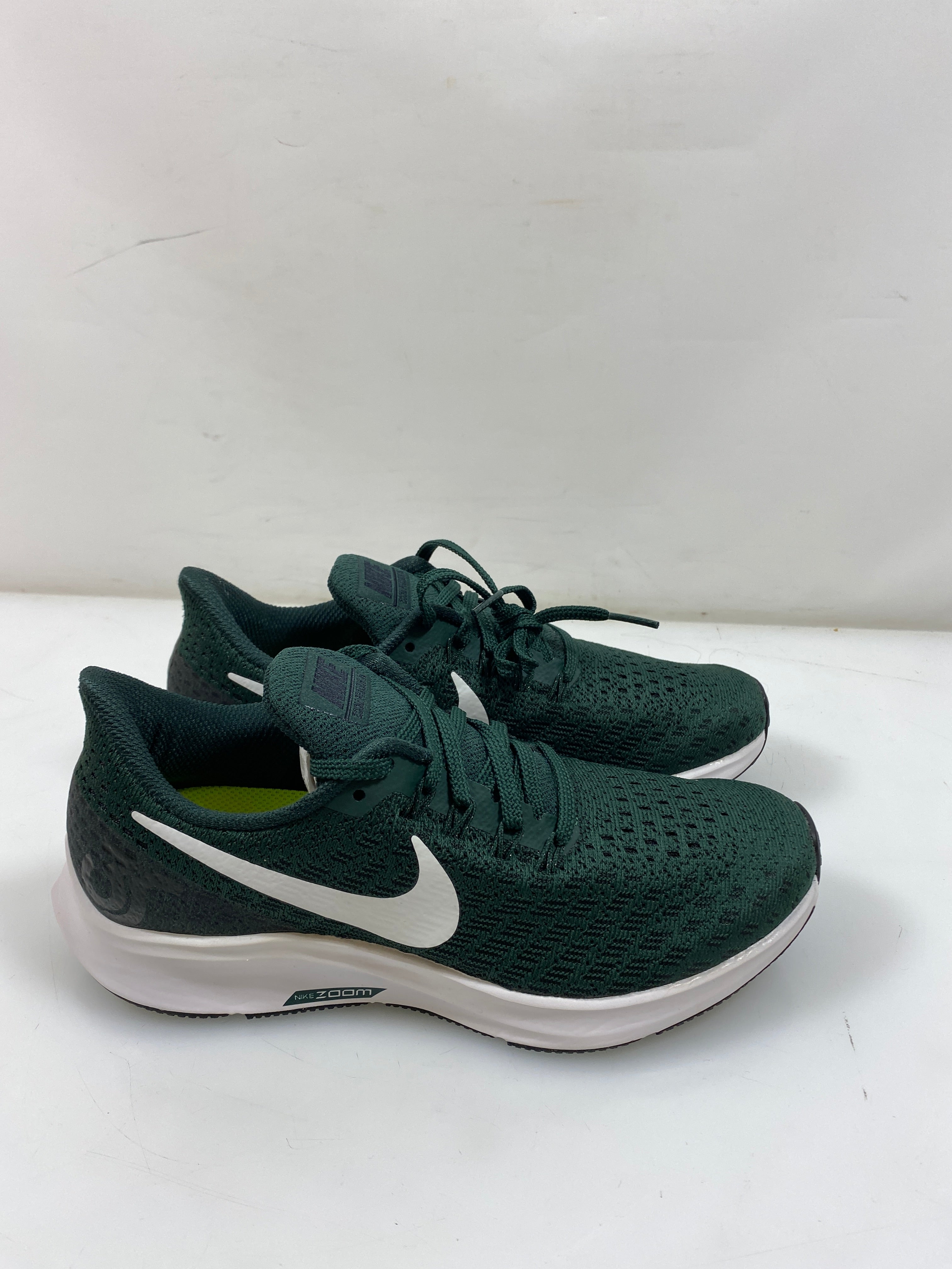 Nike Green Air Zoom Pegasus 35 TB Running Shoes Women's Size 6