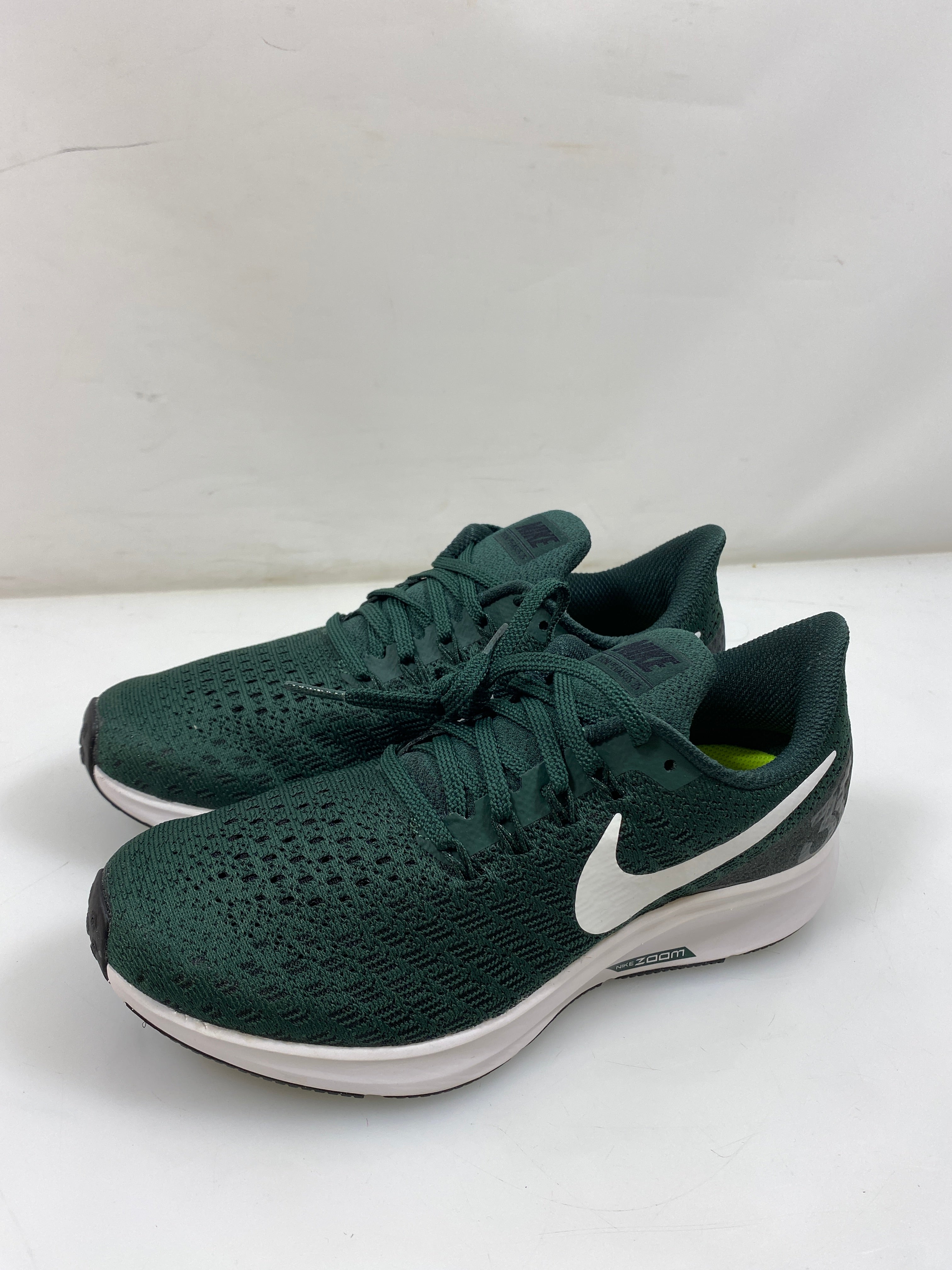 Nike Green Air Zoom Pegasus 35 TB Running Shoes Women's Size 6