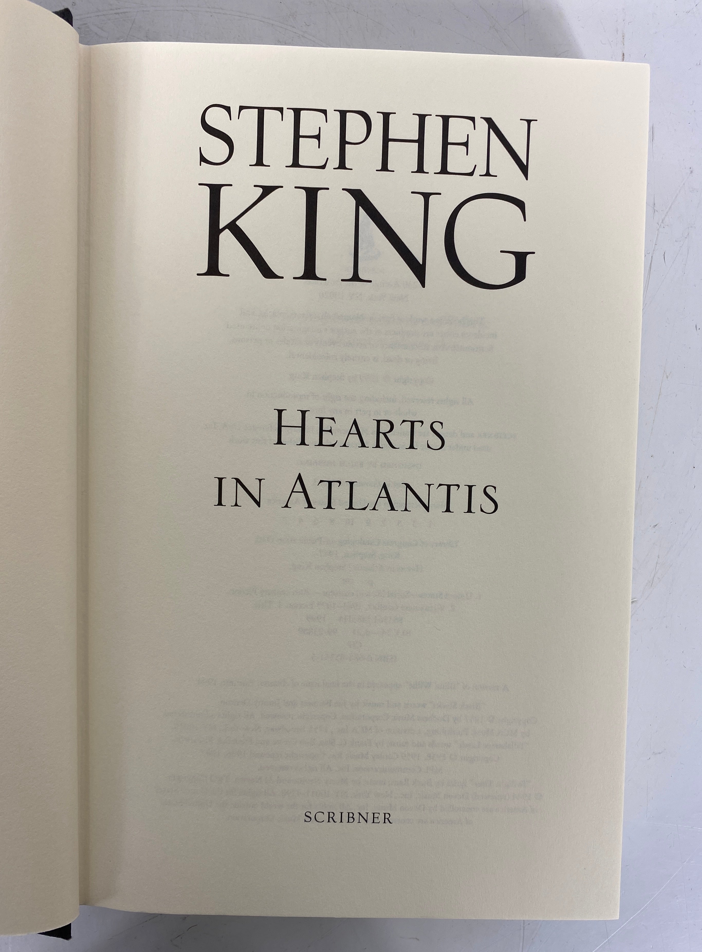 3 Stephen King 1st Editions: Hearts in Atlantis/Gerald's Game/Black House HCDJ