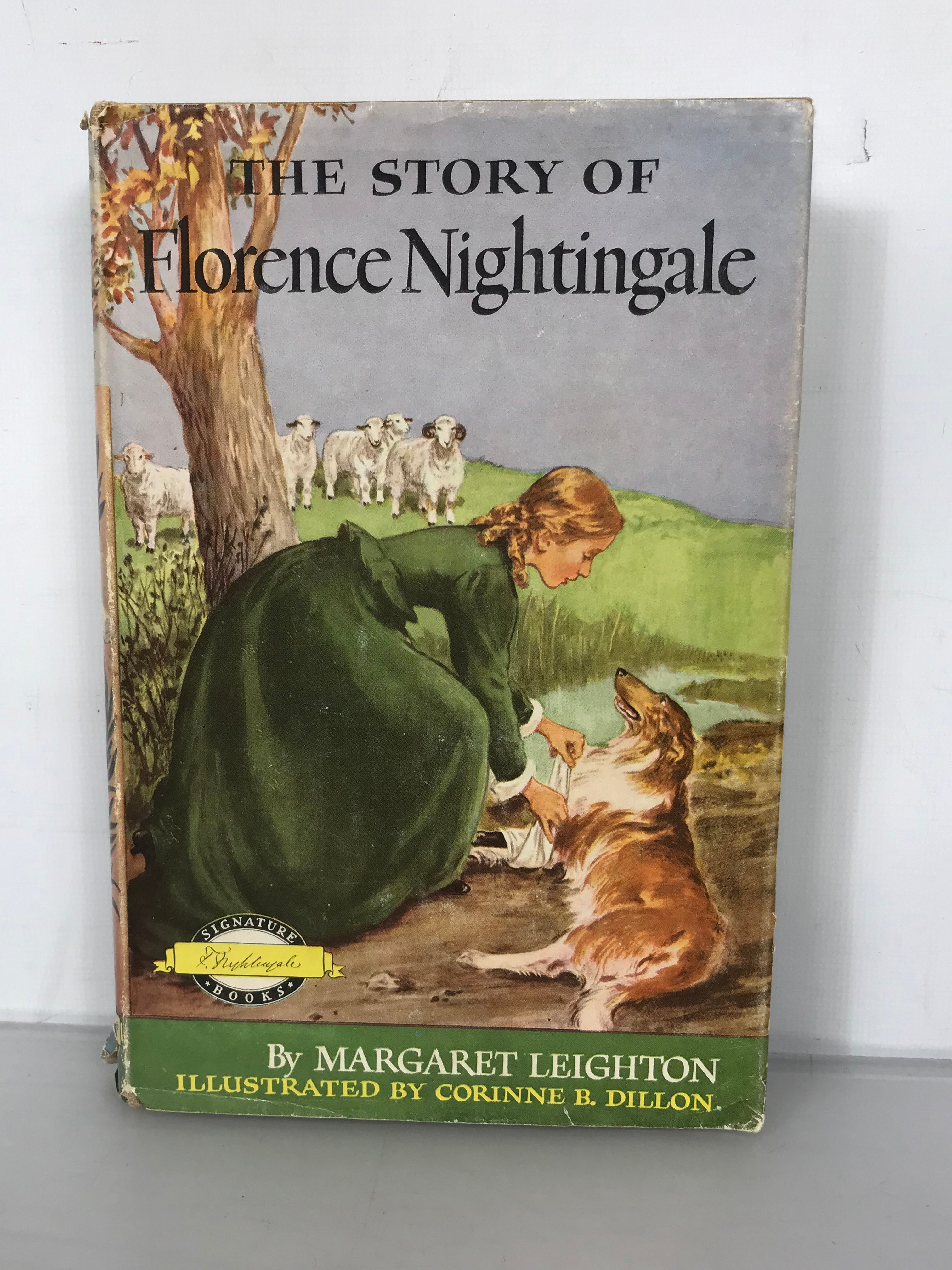 The Story of Florence Nightingale by Margaret Leighton 1952 HC DJ