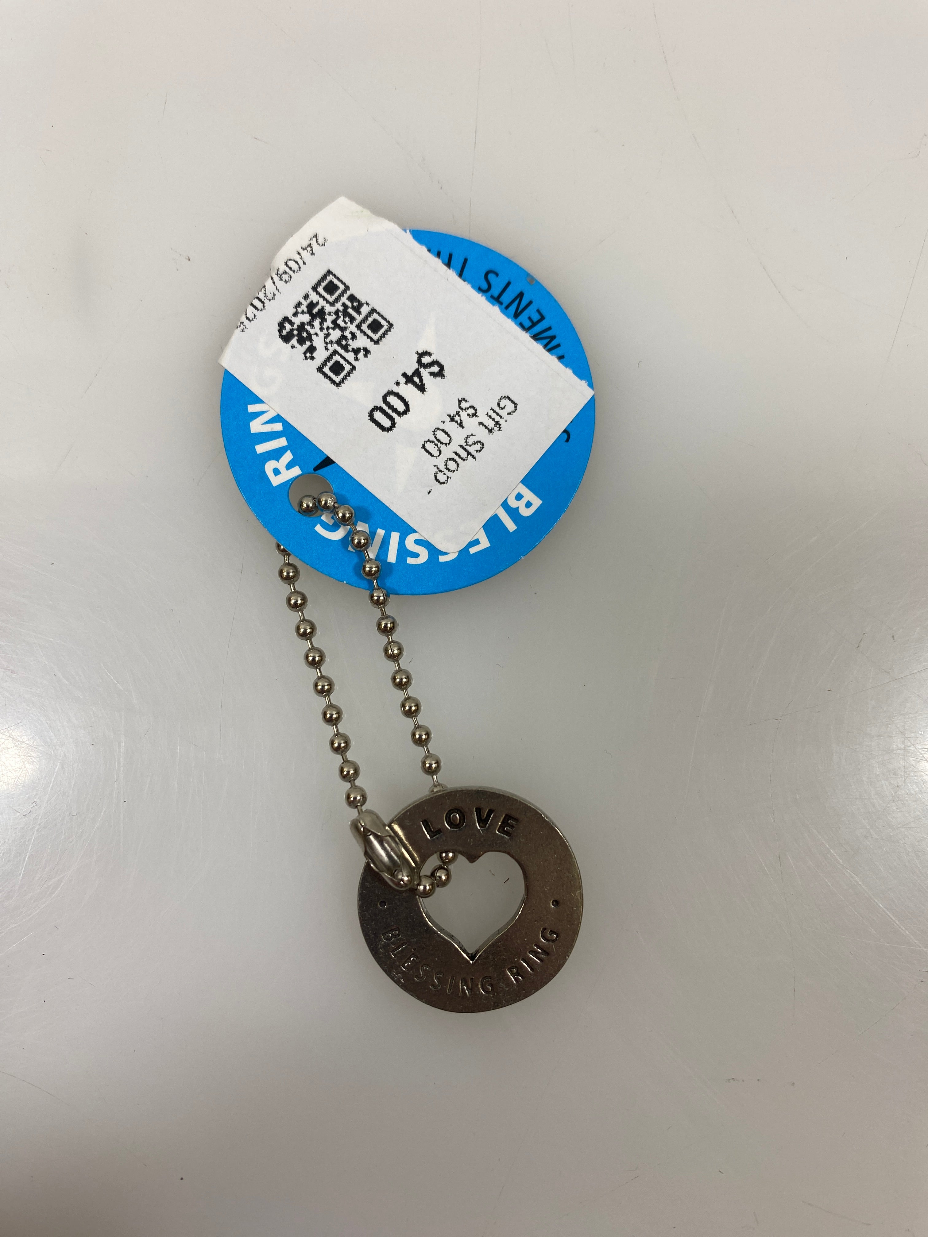 Whitney Howard Blessing Ring Love Keychain