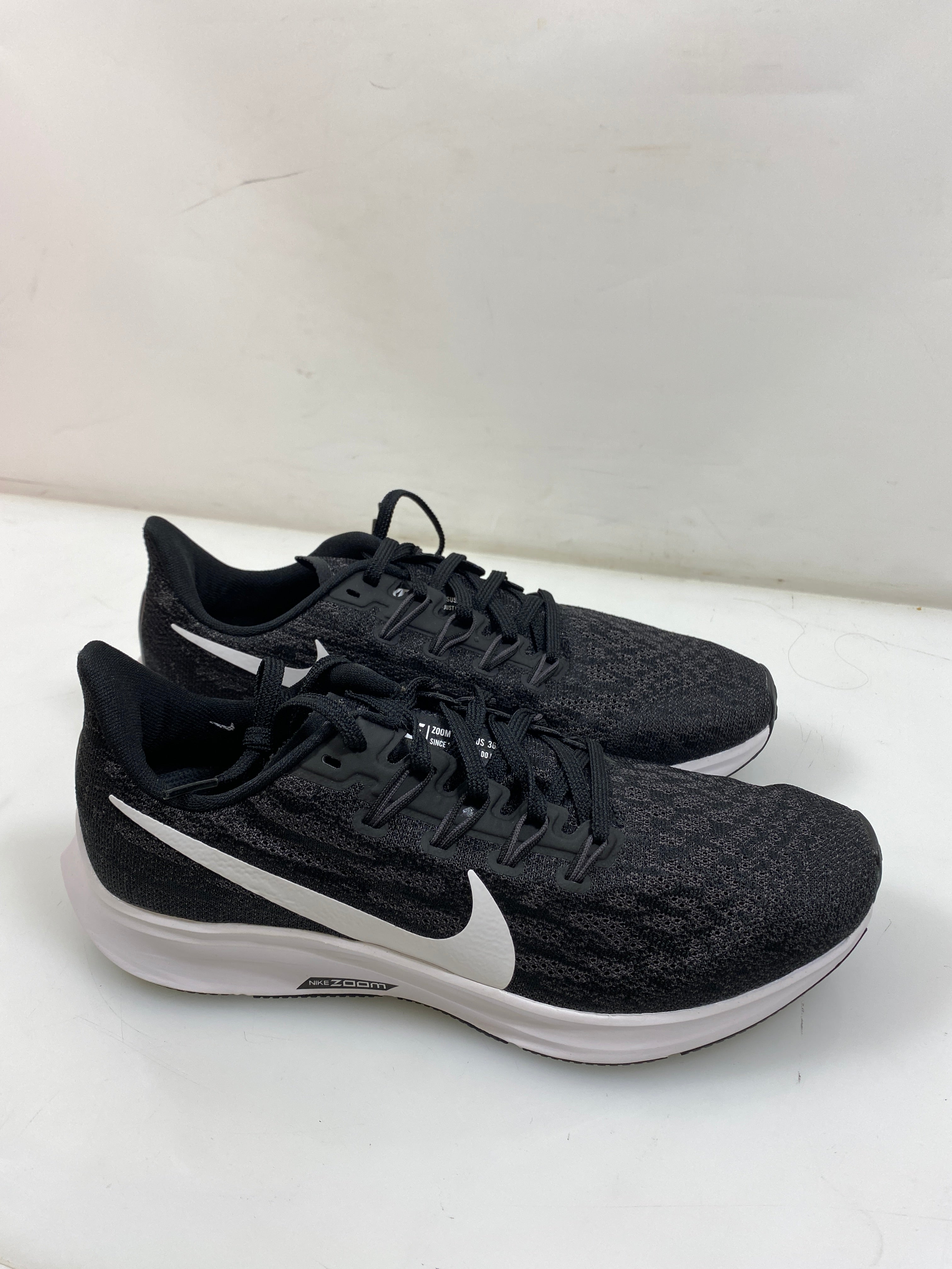 Nike Air Zoom Pegasus 36 Black Running Shoes Women's Size 7.5