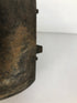 Antique Cast Iron Tea Kettle with Spout Three Legs & Gate Mark