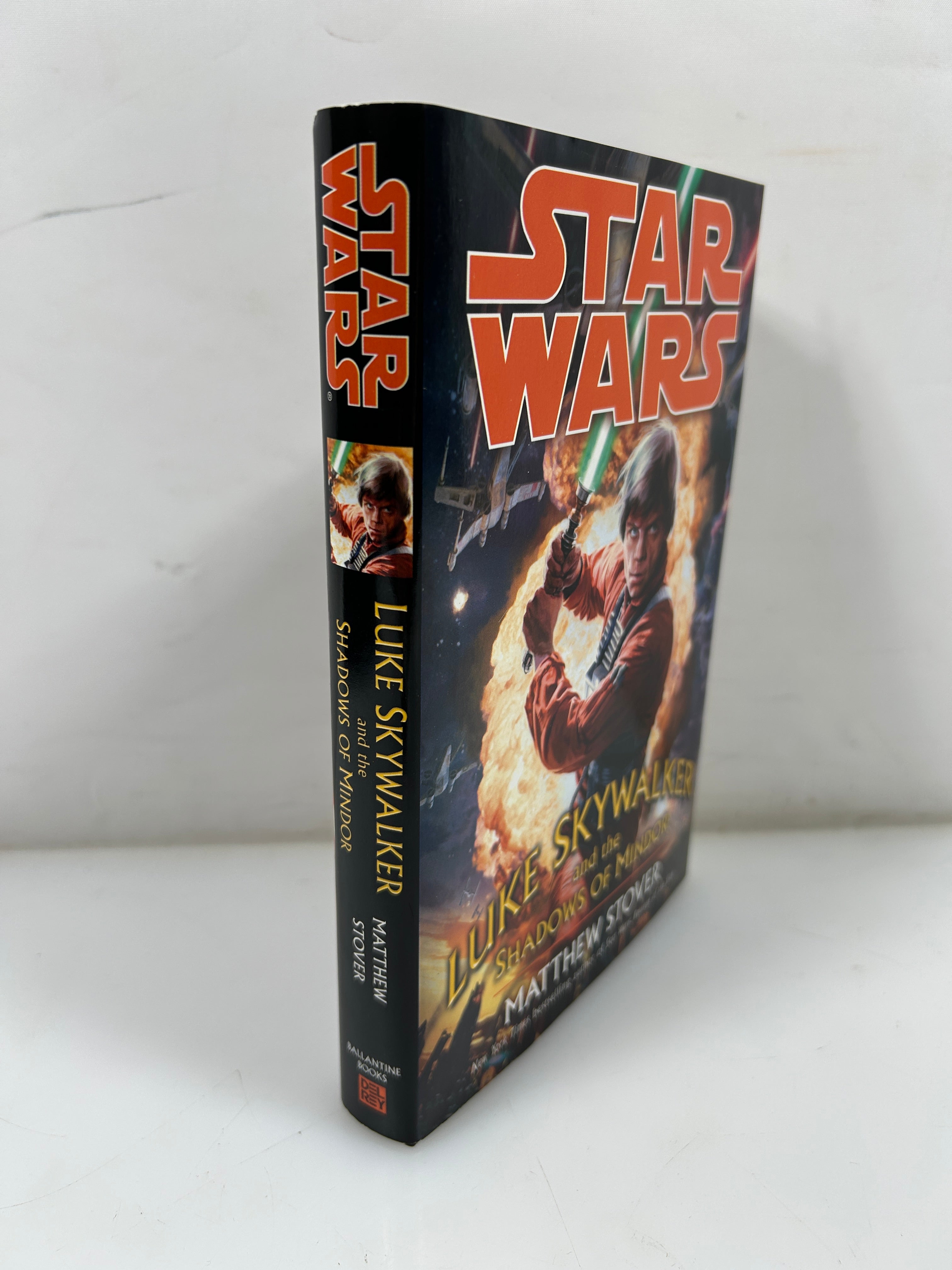 Luke Skywalker and the Shadows of Mindor (Star Wars) by Matthew Stover HCDJ BCE