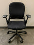 Steelcase #4621211 Black Upholstered Adjustable Office Chair