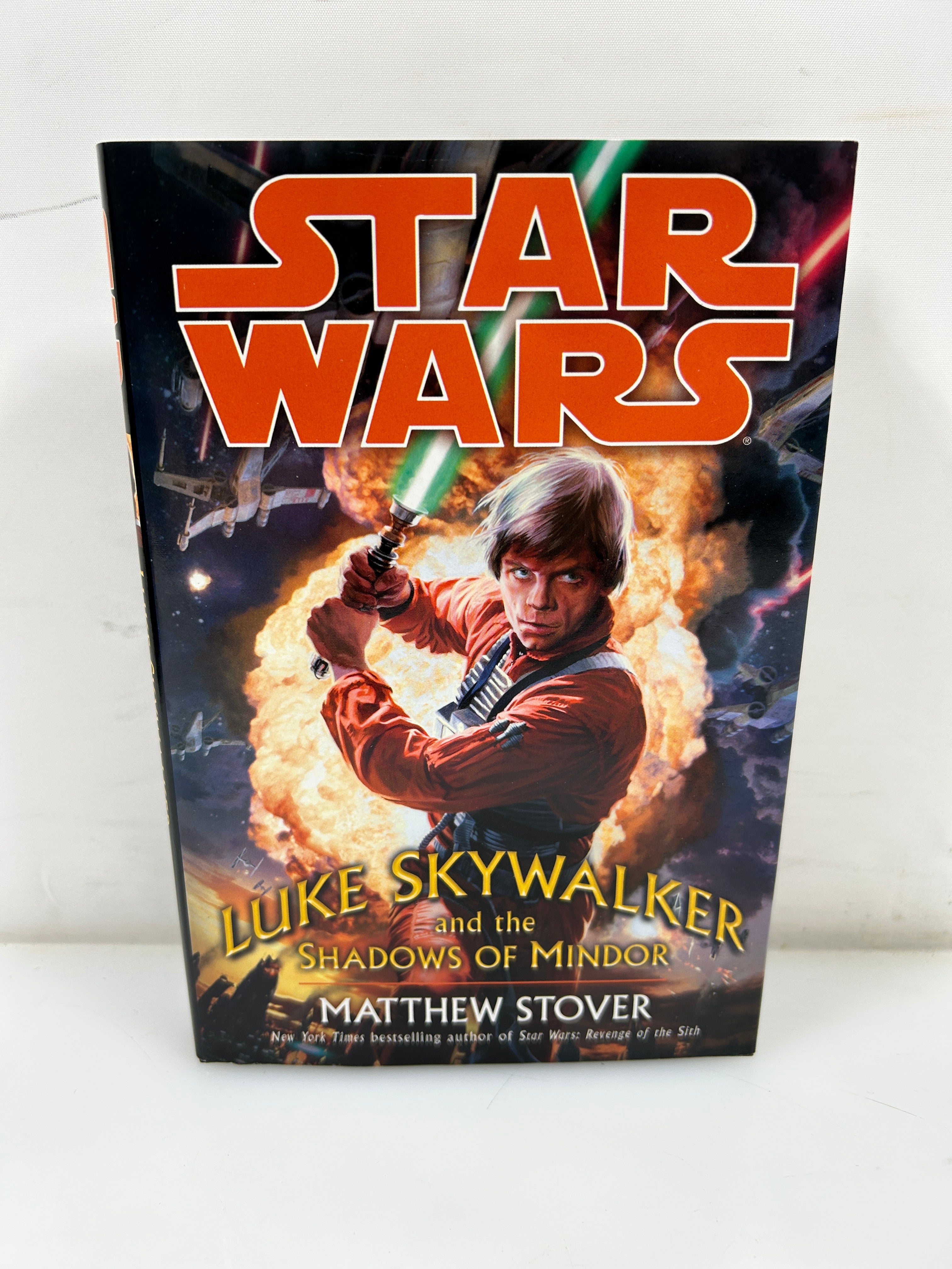 Luke Skywalker and the Shadows of Mindor (Star Wars) by Matthew Stover HCDJ BCE