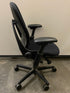 Steelcase #4621211 Black Upholstered Adjustable Office Chair