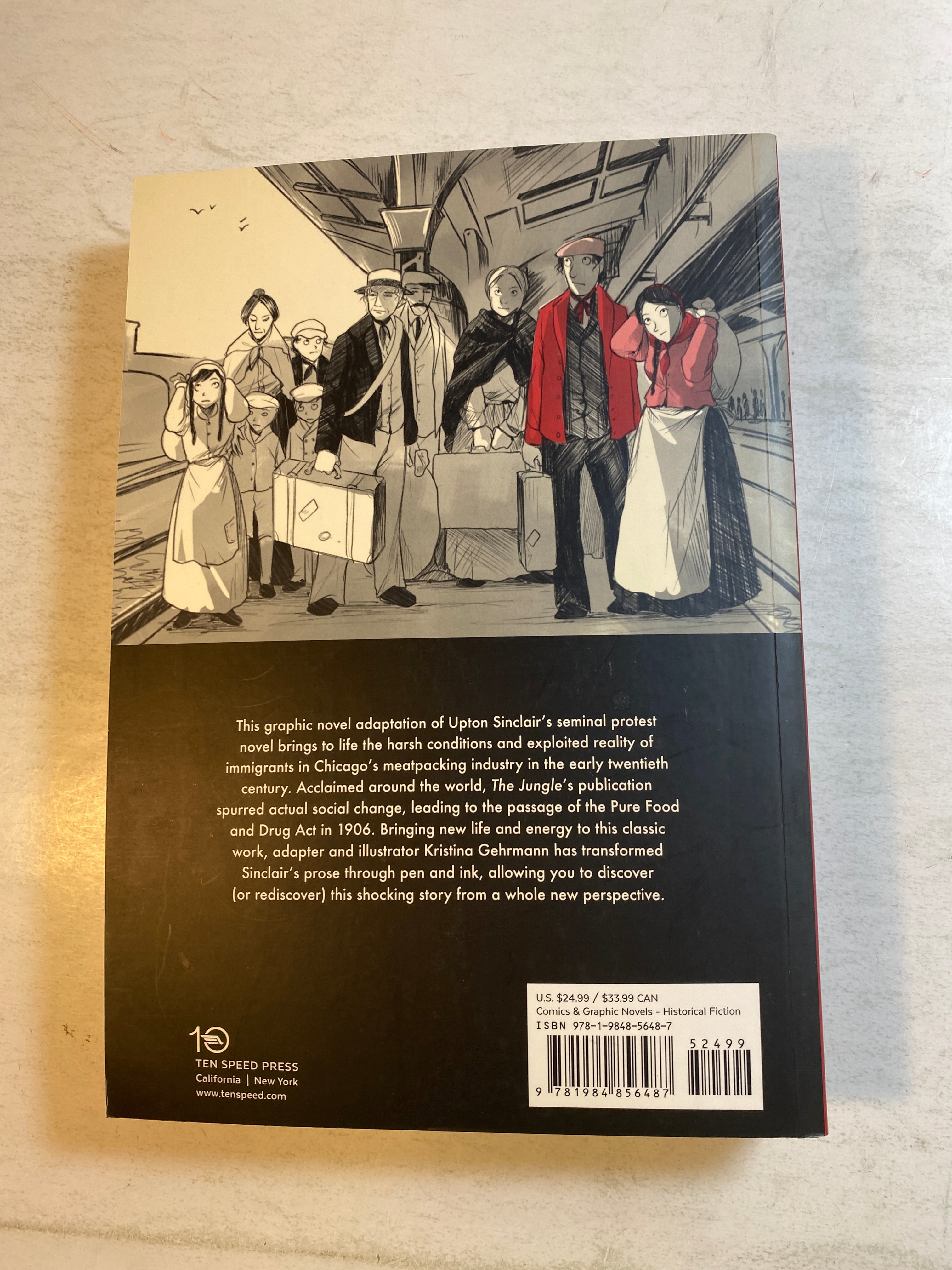 The Jungle Upton Sinclair Graphic Novel Adapted Gehrmann 2019