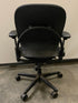 Steelcase #4621211 Black Upholstered Adjustable Office Chair