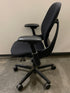 Steelcase #4621211 Black Upholstered Adjustable Office Chair