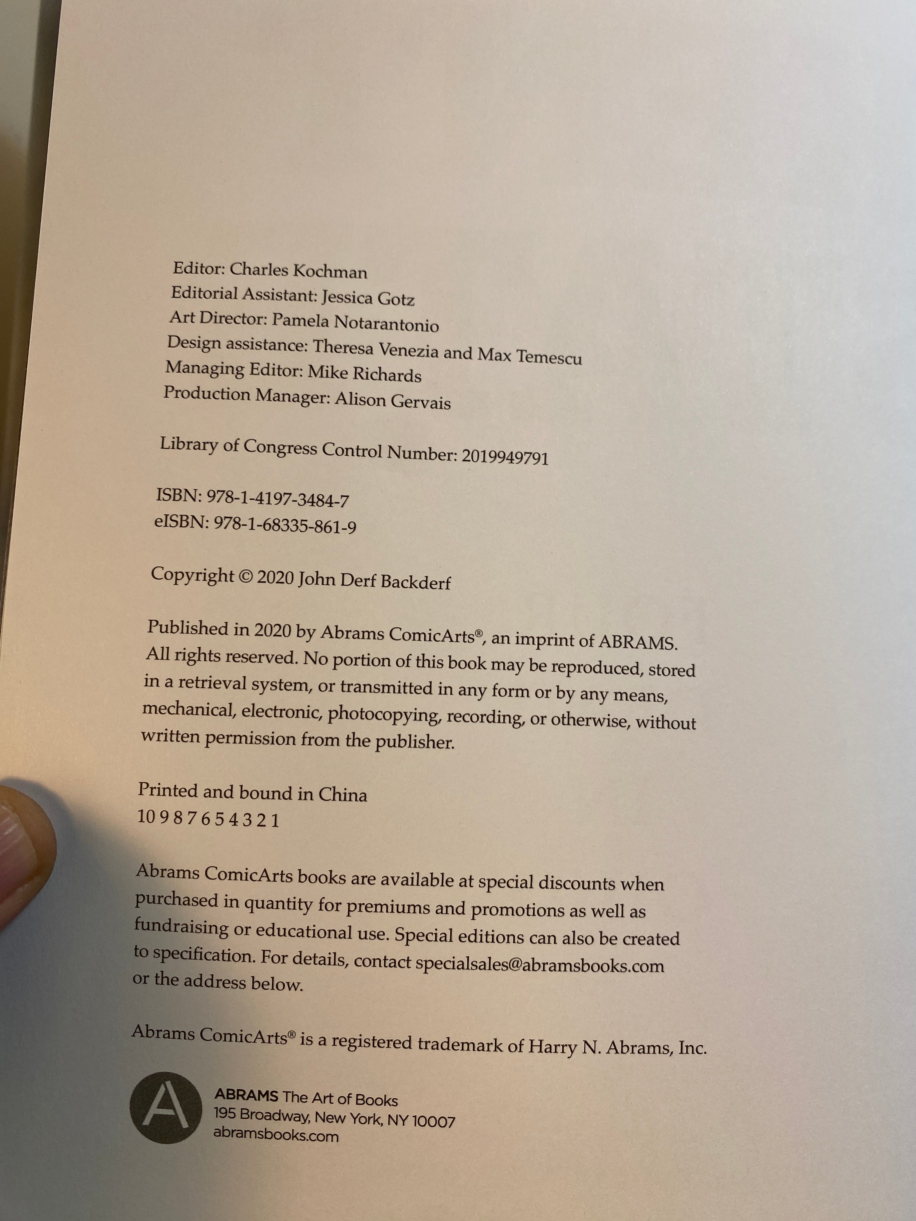 Kent State Four Dead in Ohio Backderf HCDJ Graphic Novel 2020