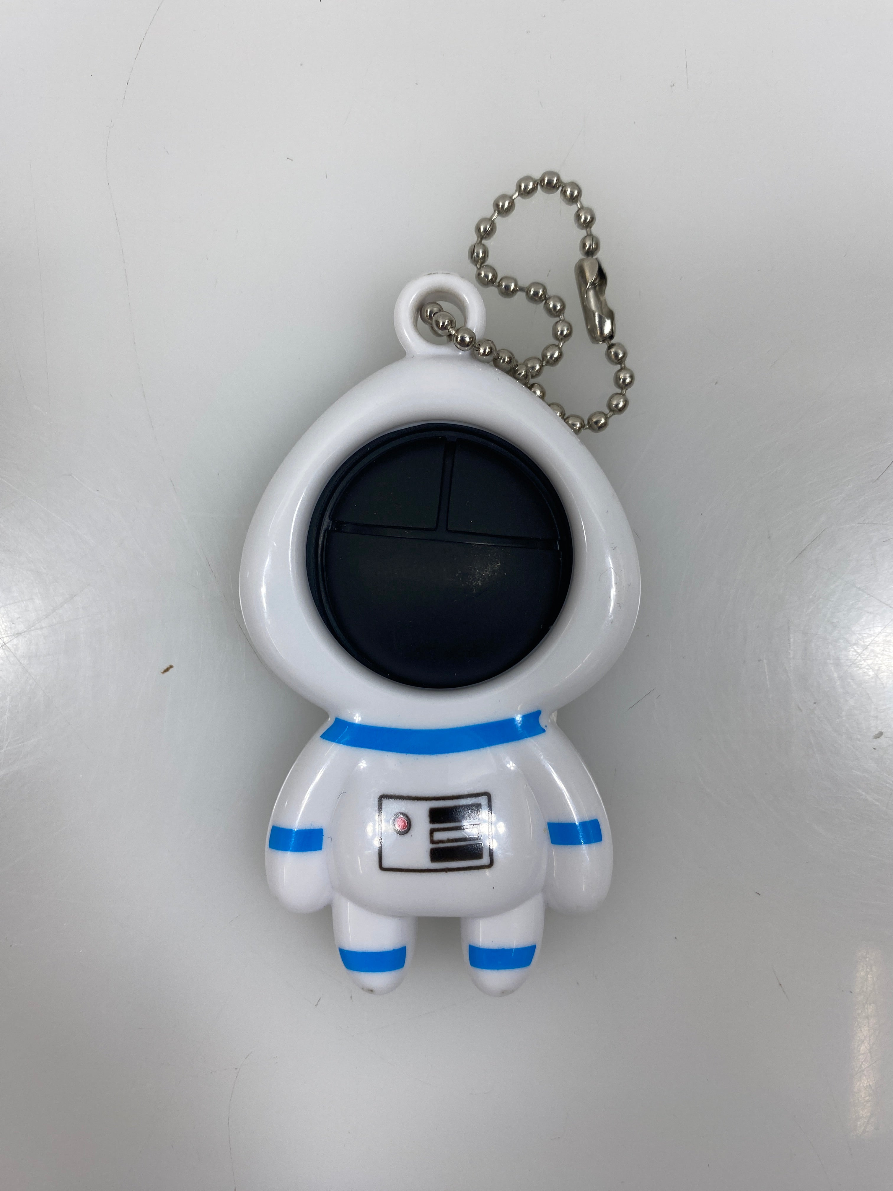 Astronaut Pop It Fidget Keychain