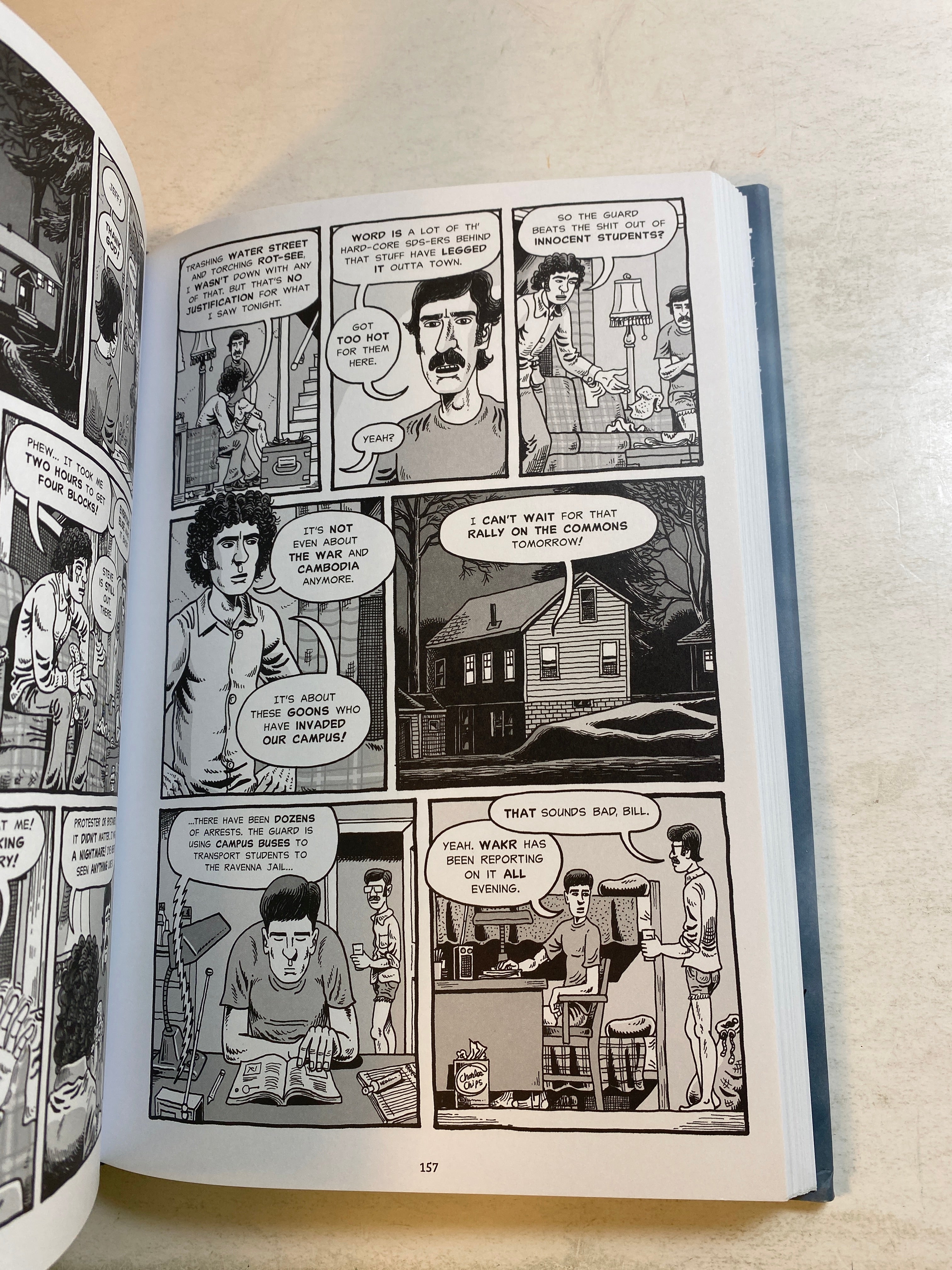 Kent State Four Dead in Ohio Backderf HCDJ Graphic Novel 2020